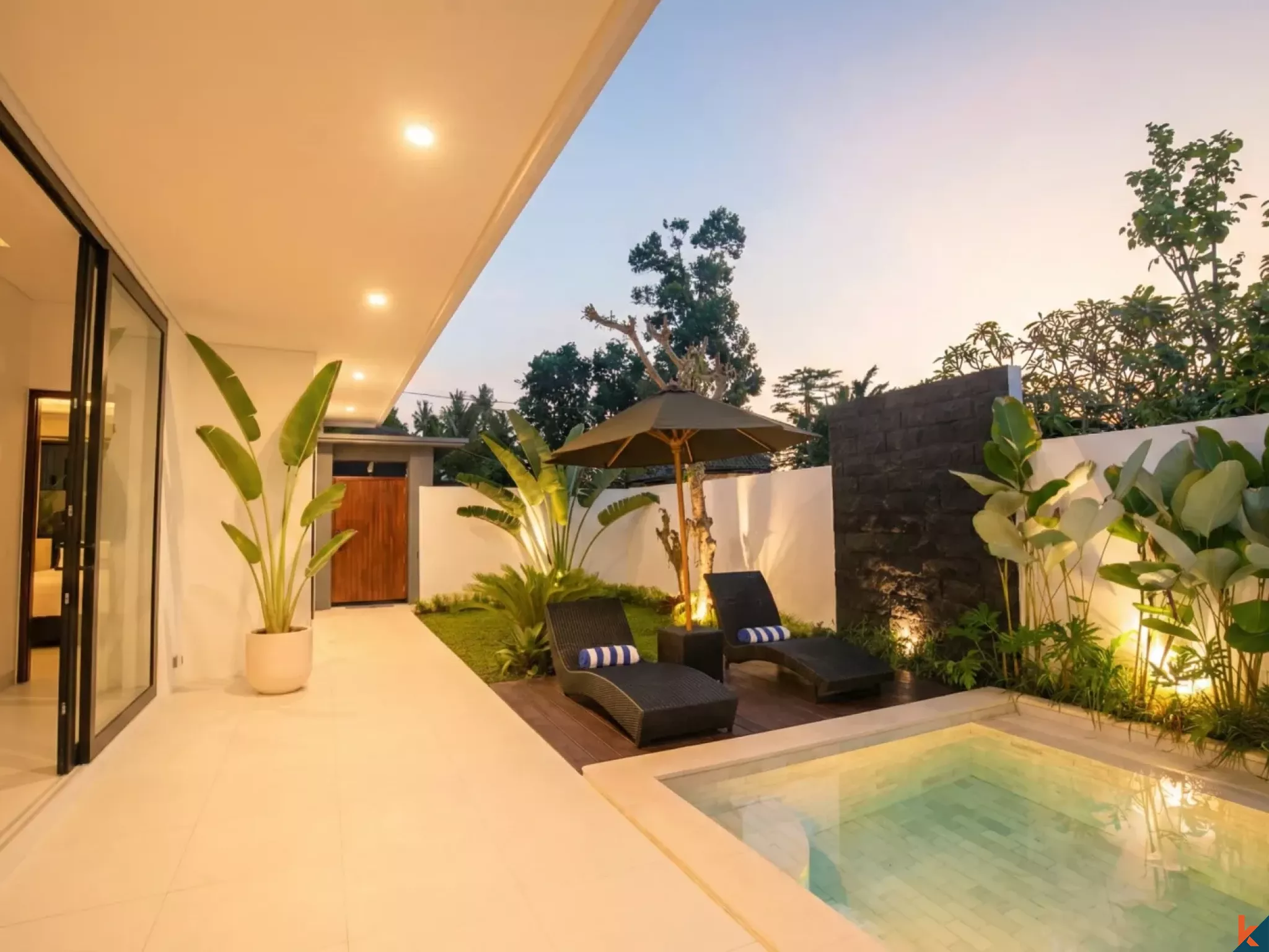 Brand new modern two bedroom leasehold villa in peaceful area of Sayan - Ubud