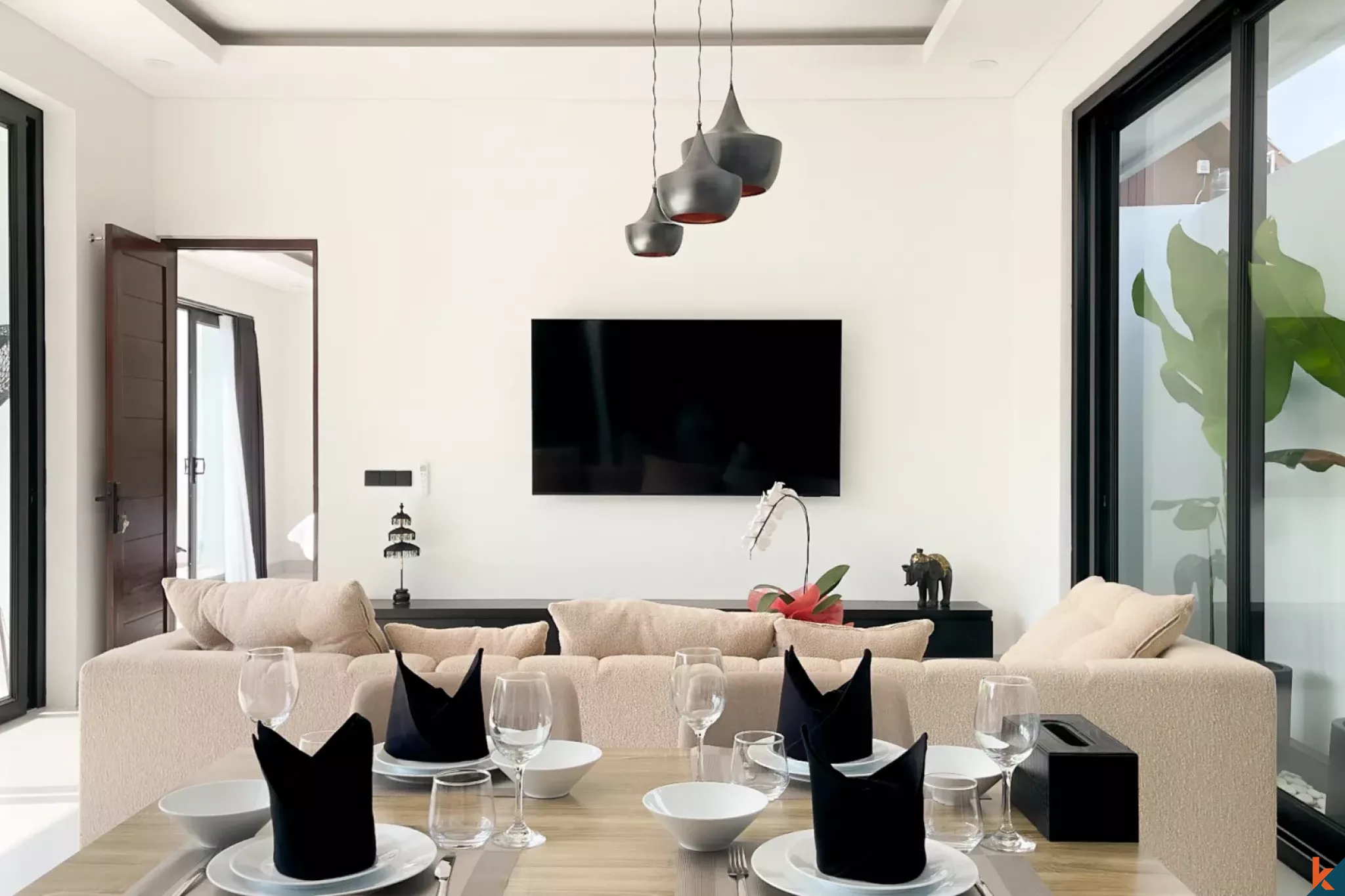 Brand new modern two bedroom leasehold villa in peaceful area of Sayan - Ubud