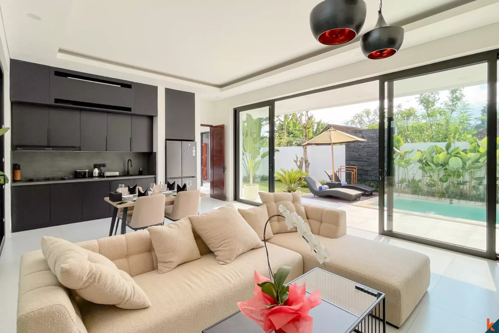 Brand new modern two bedroom leasehold villa in peaceful area of Sayan - Ubud