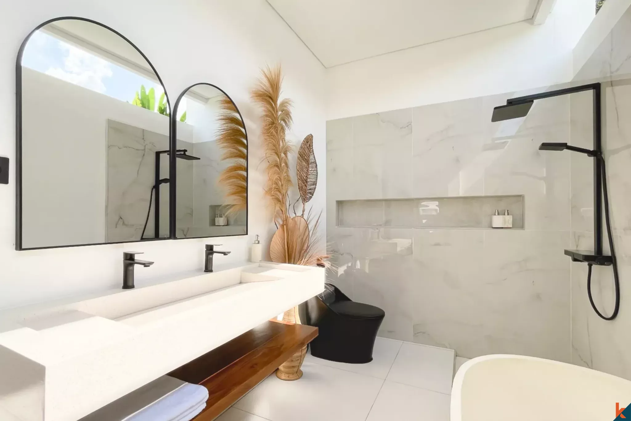 Brand new modern two bedroom leasehold villa in peaceful area of Sayan - Ubud