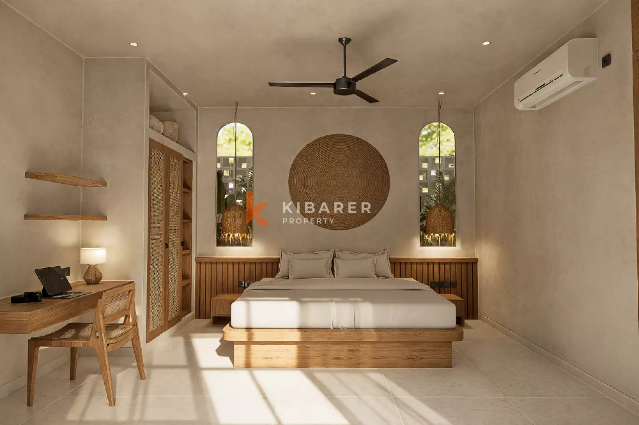 Villa Mewah Satu Lantai dengan Empat Kamar Tidur yang Langka di Lokasi Strategis Canggu (TERSEDIA PERTENGAHAN FEBRUARI 2026)