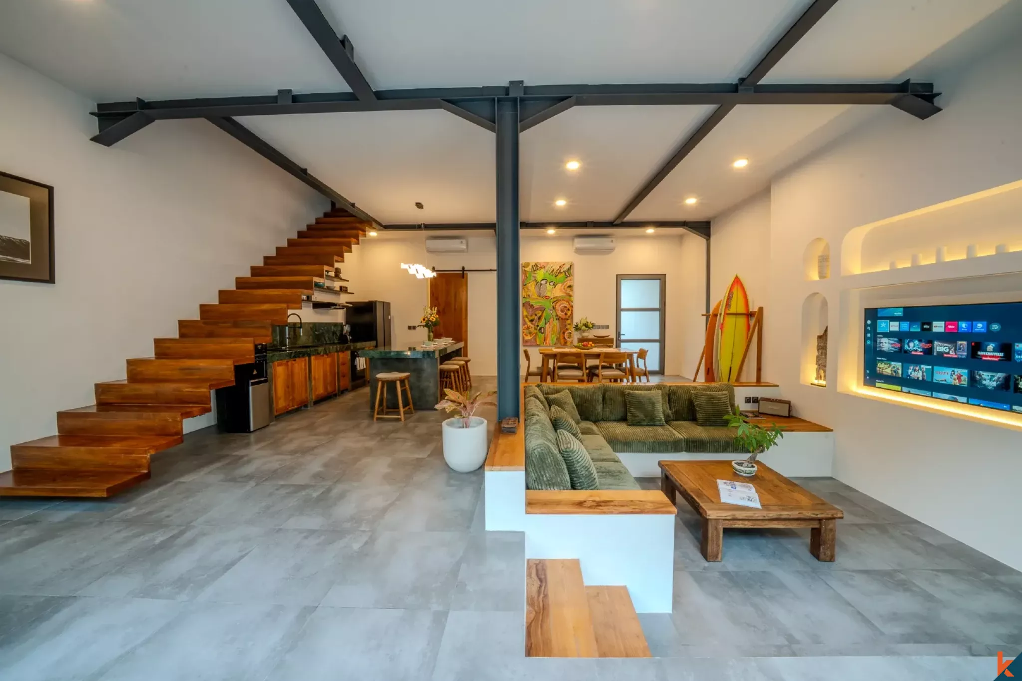 Brand New Long Leasehold Three Bedroom Stylish Property in Ungasan