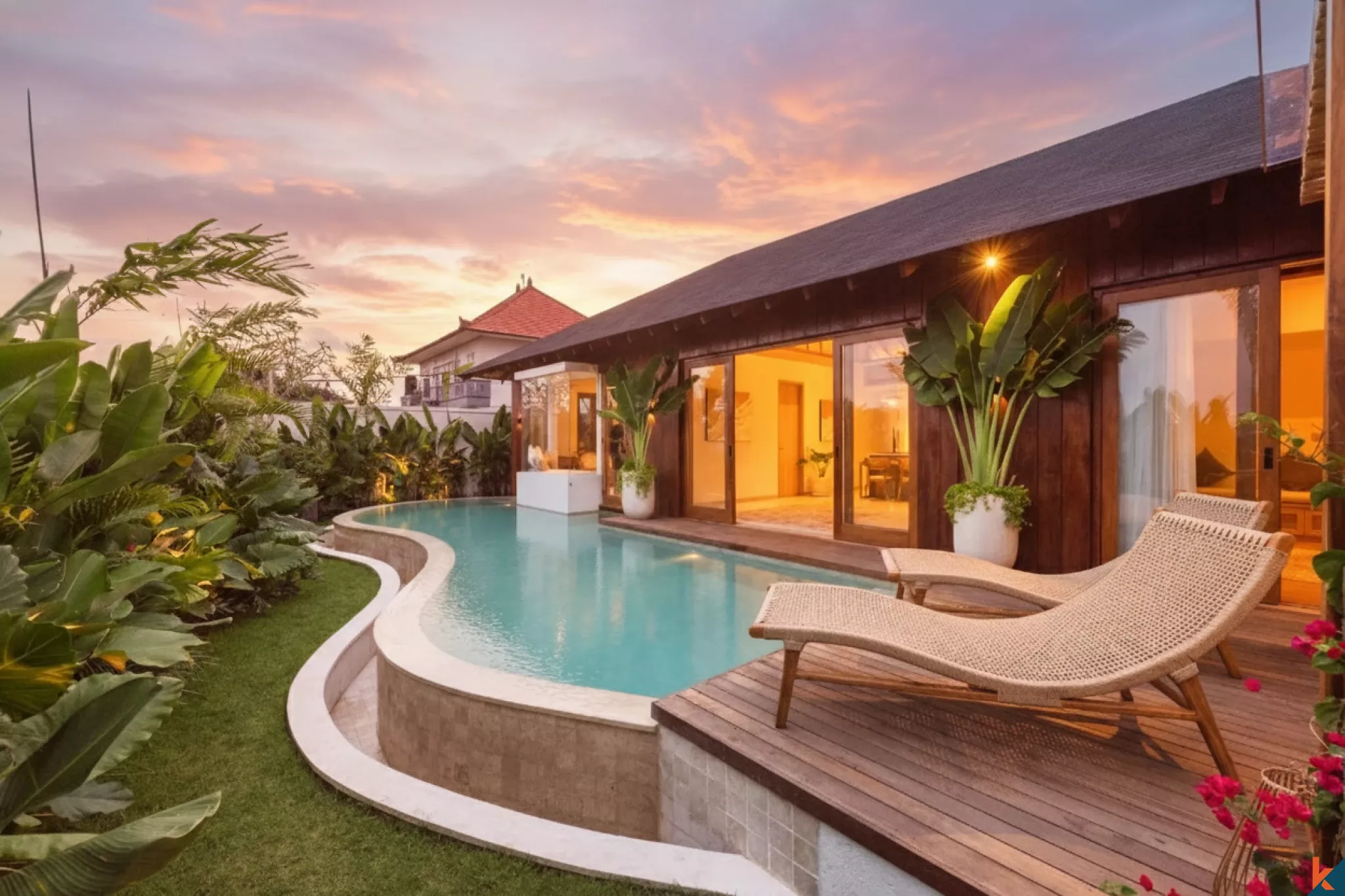 Properti sewa dua kamar tidur baru di Babakan