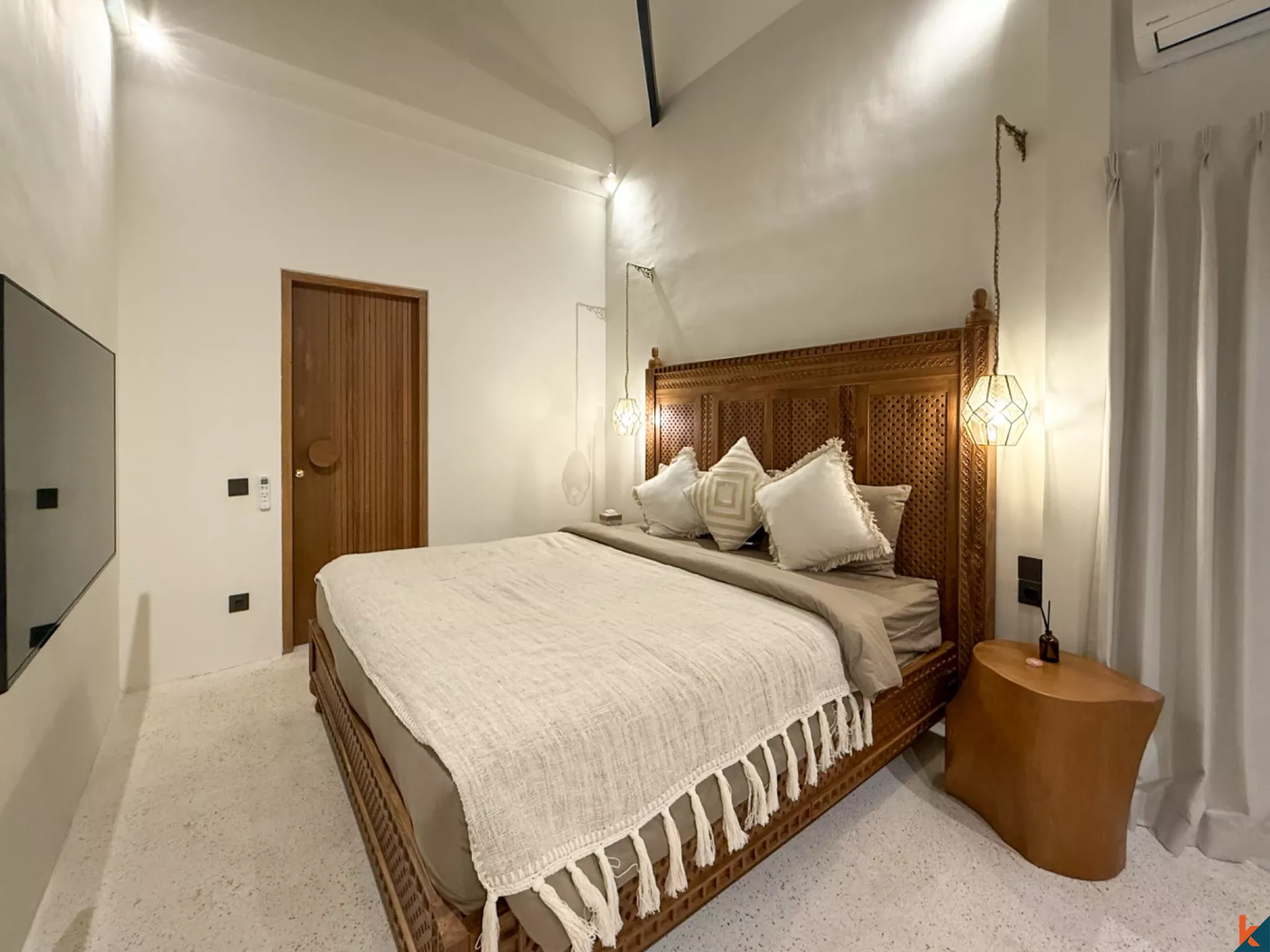 Villa Retret Satu Kamar Tidur yang Menakjubkan Dekat Pantai Tersedia untuk Disewa di Sanur