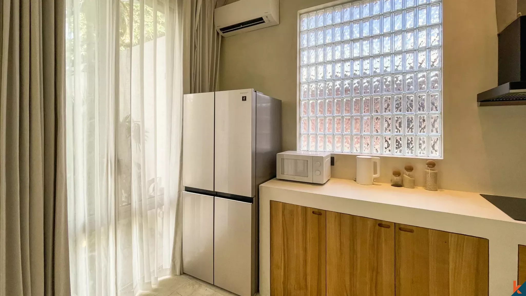 Villa mewah dengan dua kamar tidur yang nyaman, dekat pantai, tersedia untuk disewa di Sanur