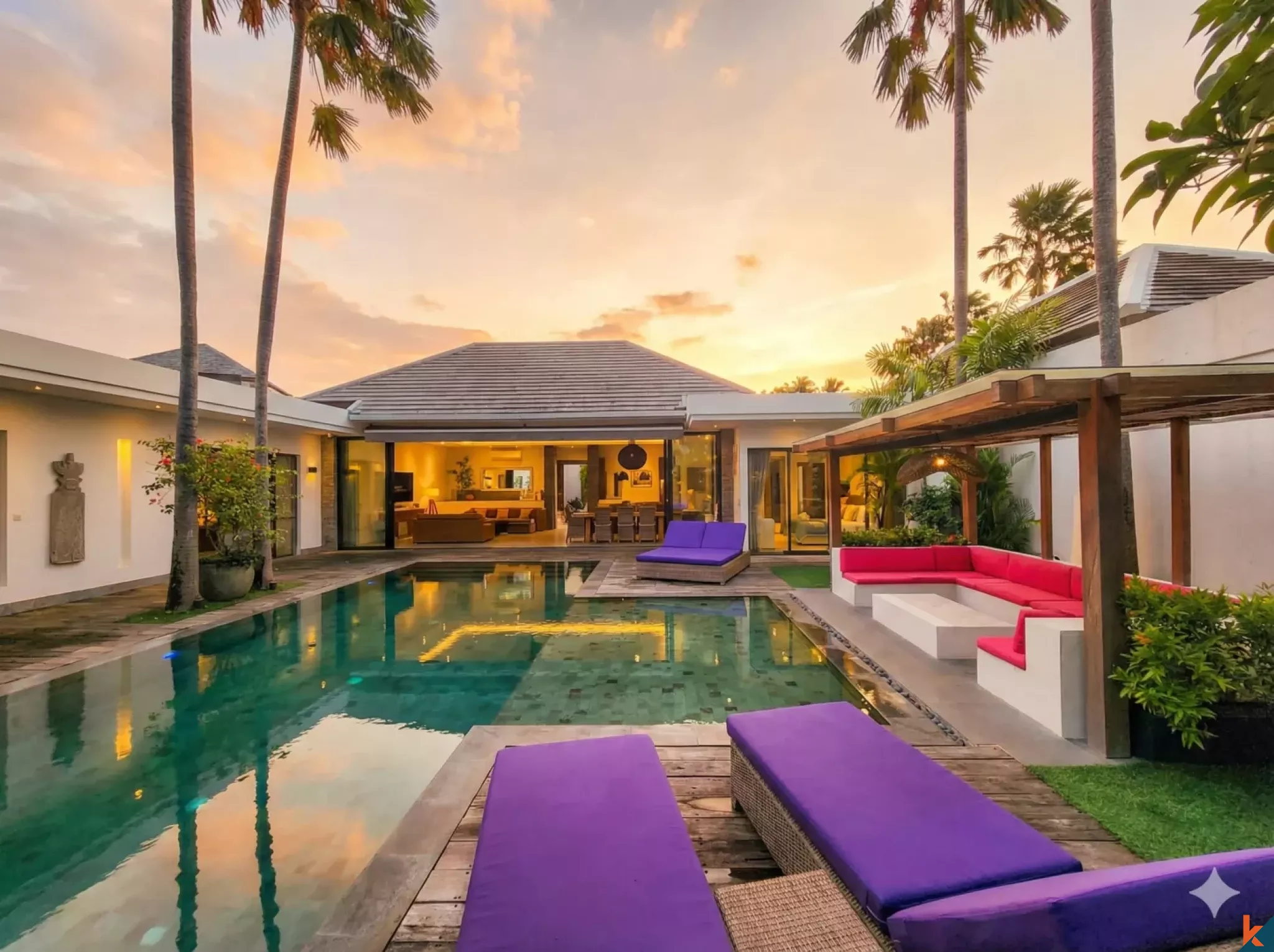 Amazing Four Bedroom Leasehold Property with Good ROI Near Berawa Beach