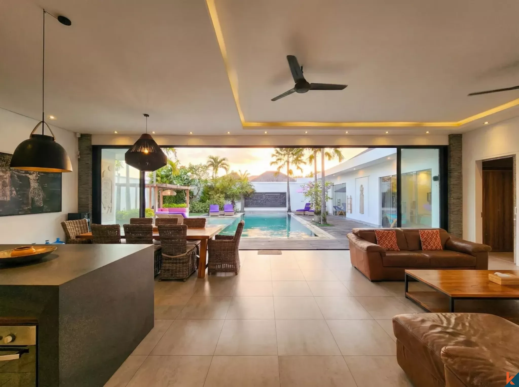 Amazing Four Bedroom Leasehold Property with Good ROI Near Berawa Beach