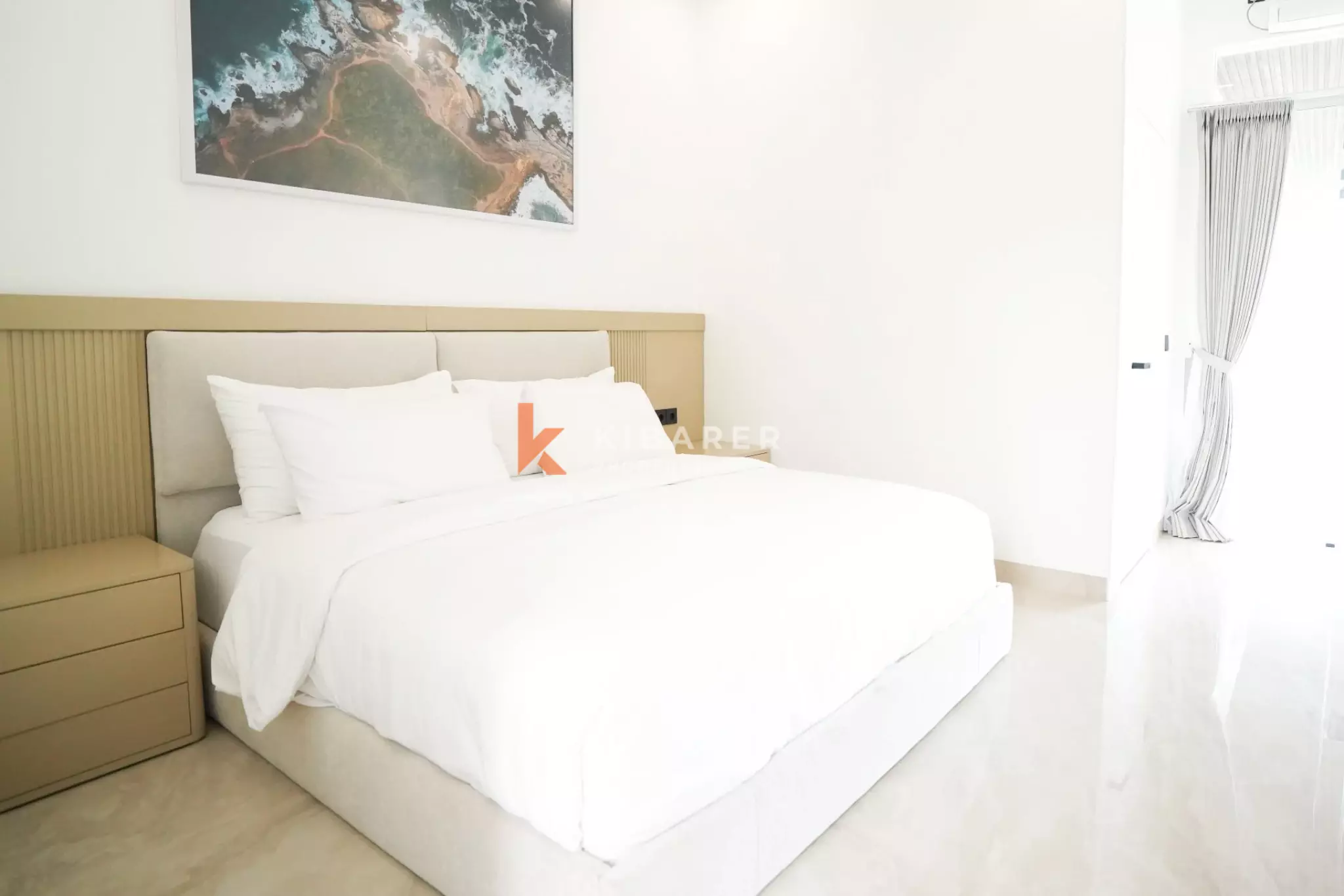 Villa Mewah Empat Kamar Tidur di Atap Gedung di Lokasi Utama Canggu