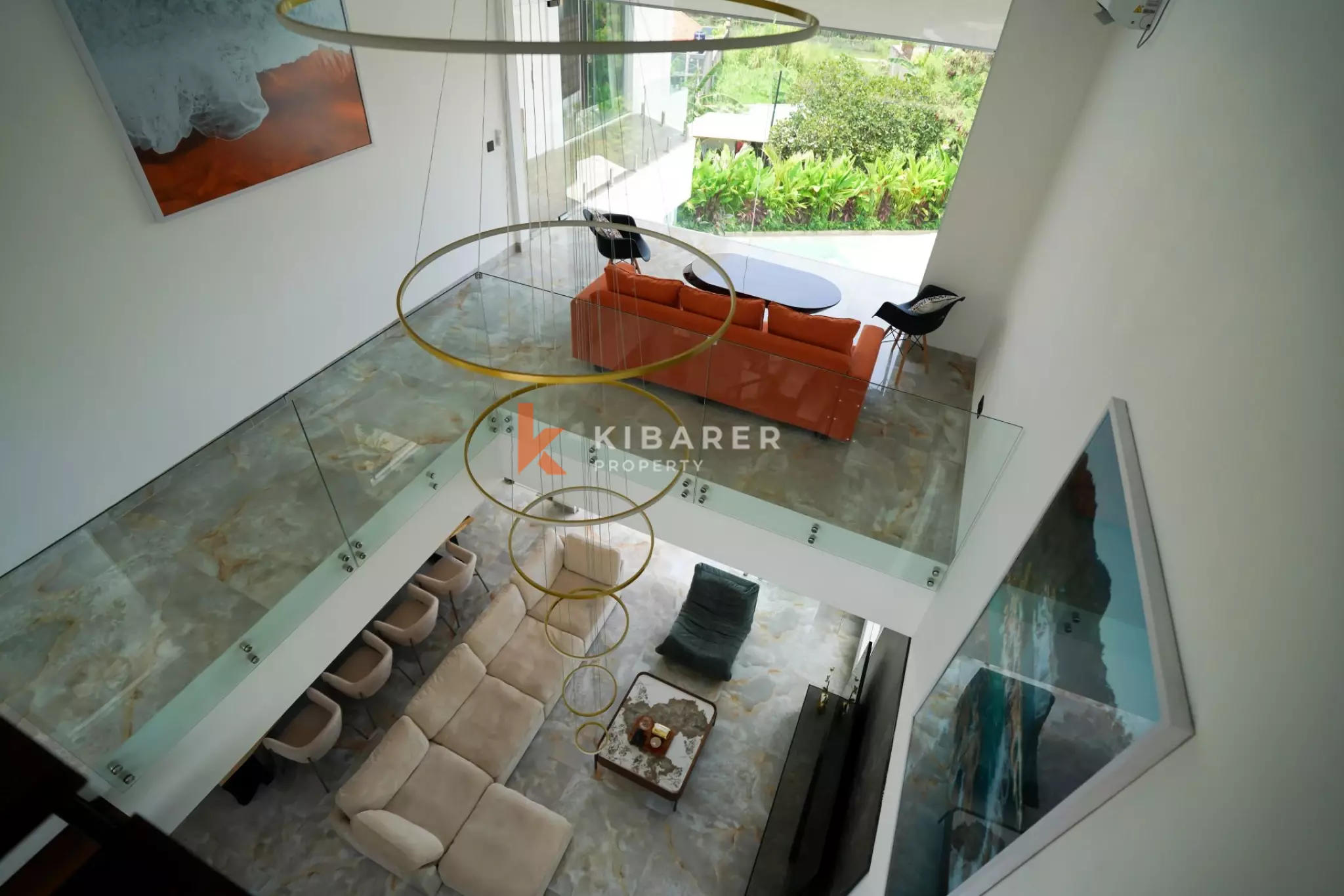 Villa Mewah Empat Kamar Tidur di Atap Gedung di Lokasi Utama Canggu