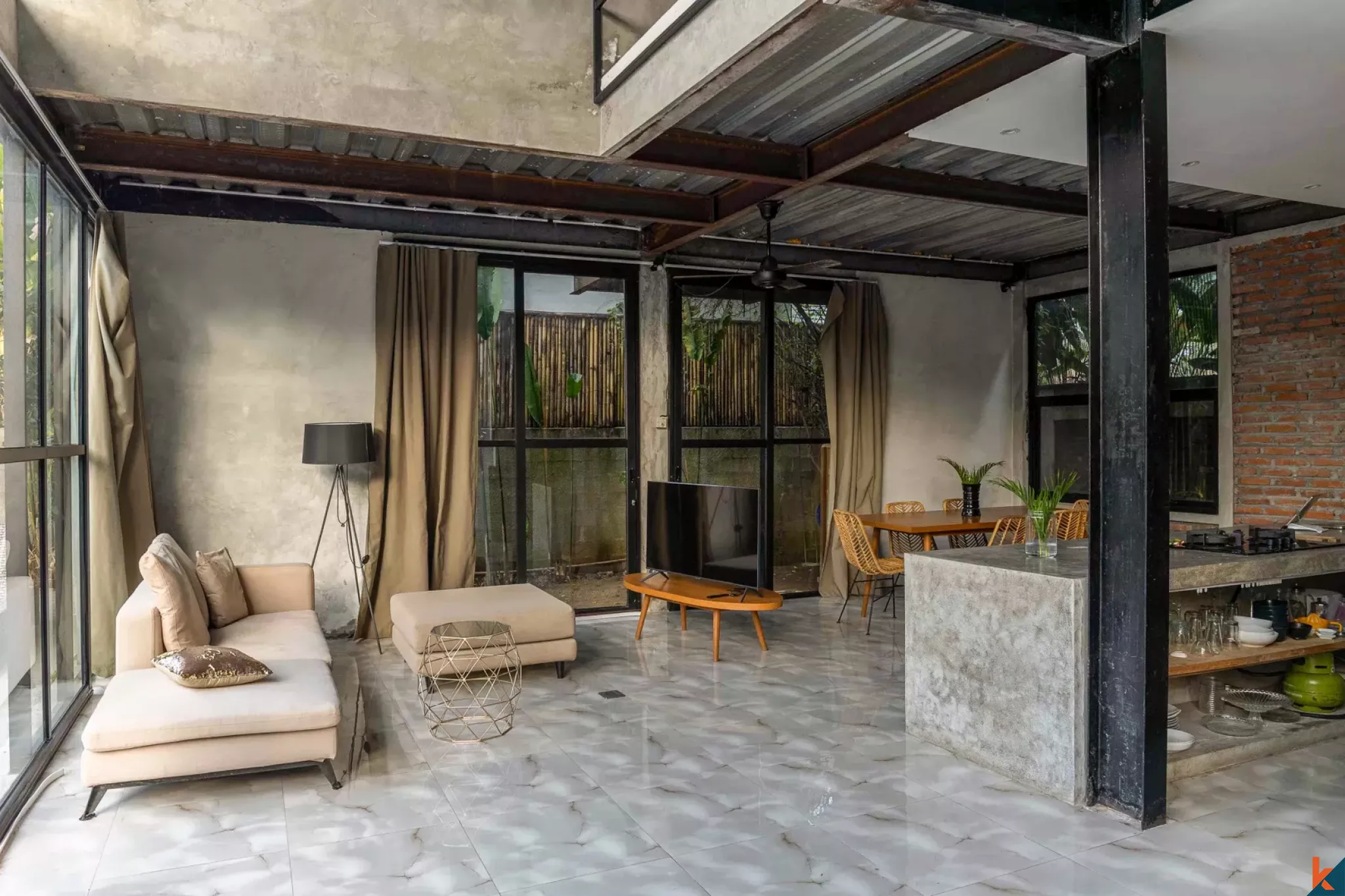 Freehold real estate loft style property for sale in Ubud