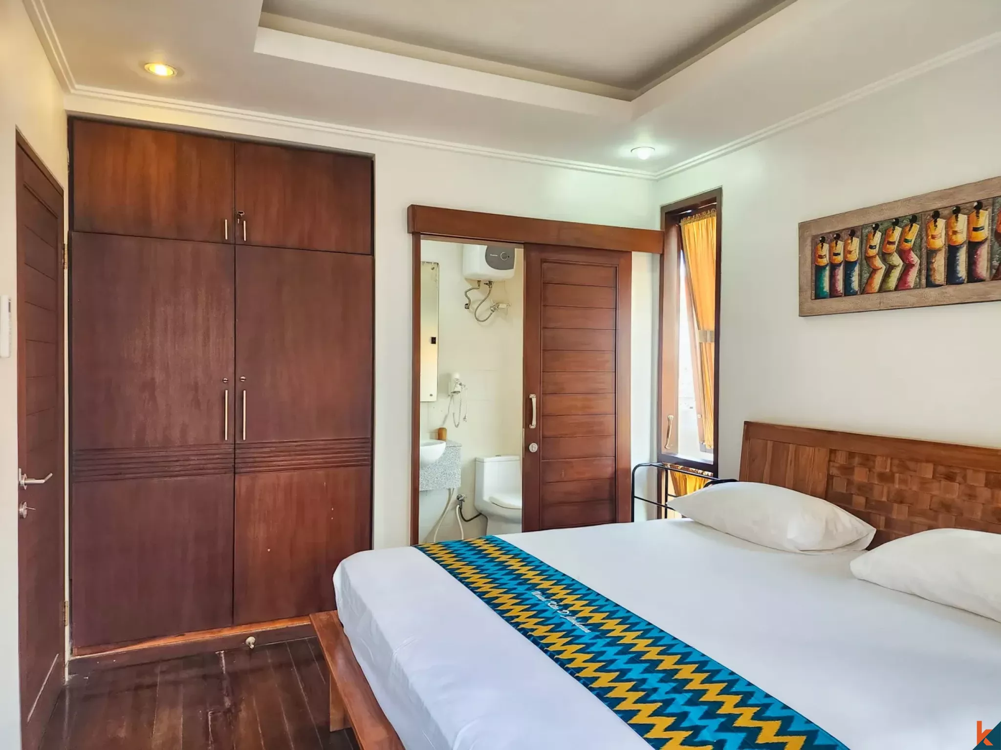 Freehold three bedroom townhouse for sale in secure residential area of Nusa Dua