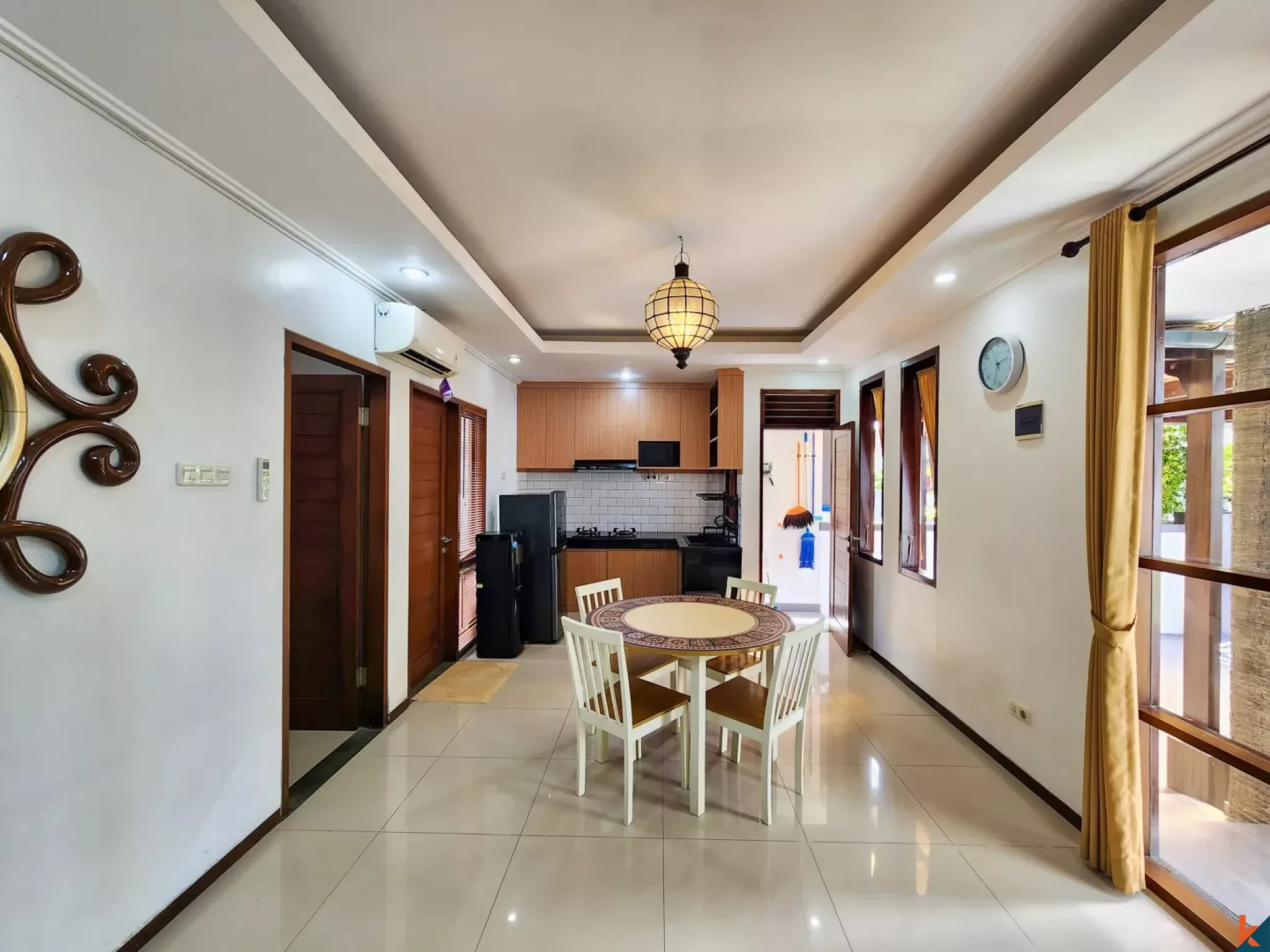 Freehold three bedroom townhouse for sale in secure residential area of Nusa Dua