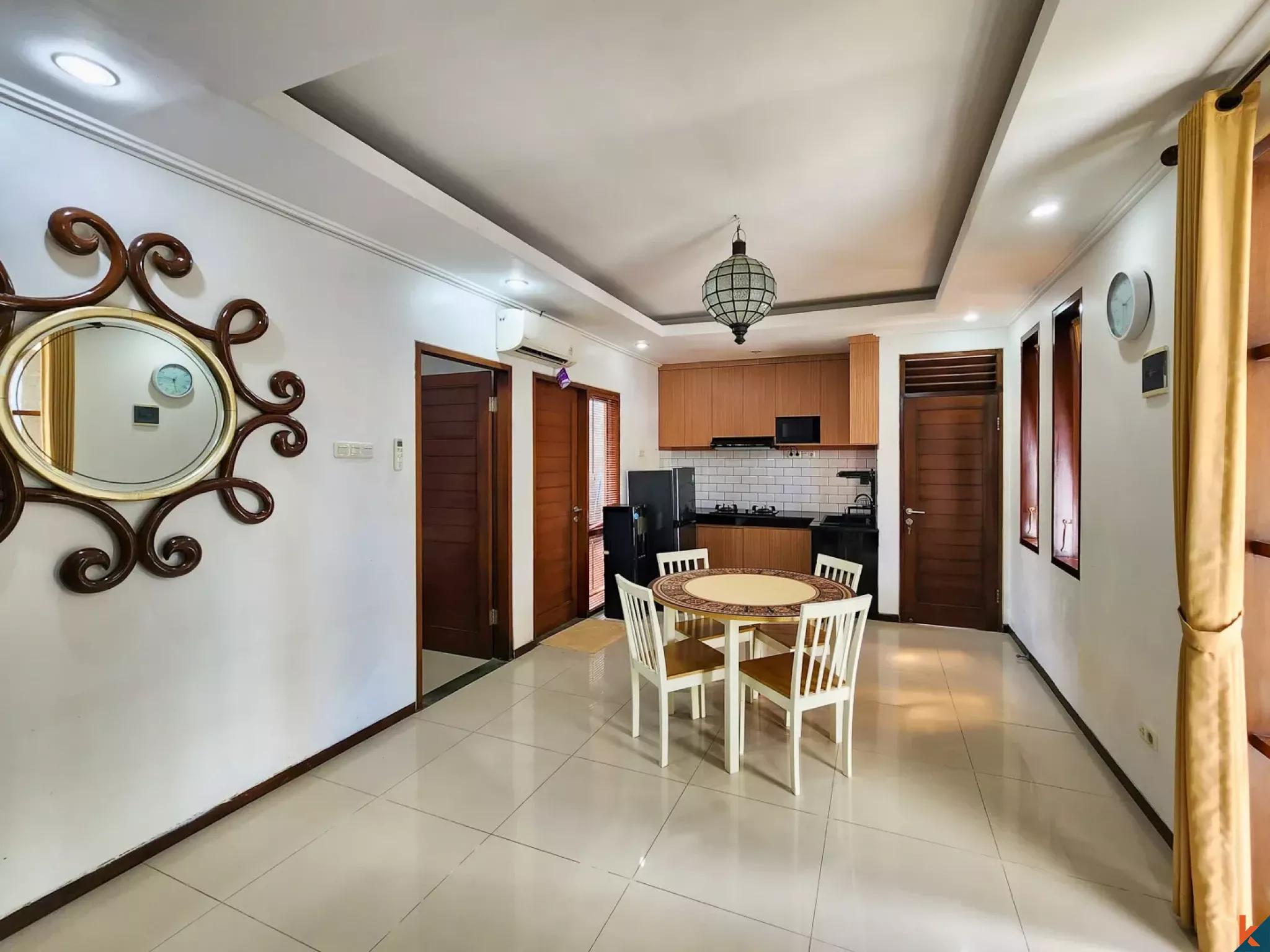 Freehold three bedroom townhouse for sale in secure residential area of Nusa Dua