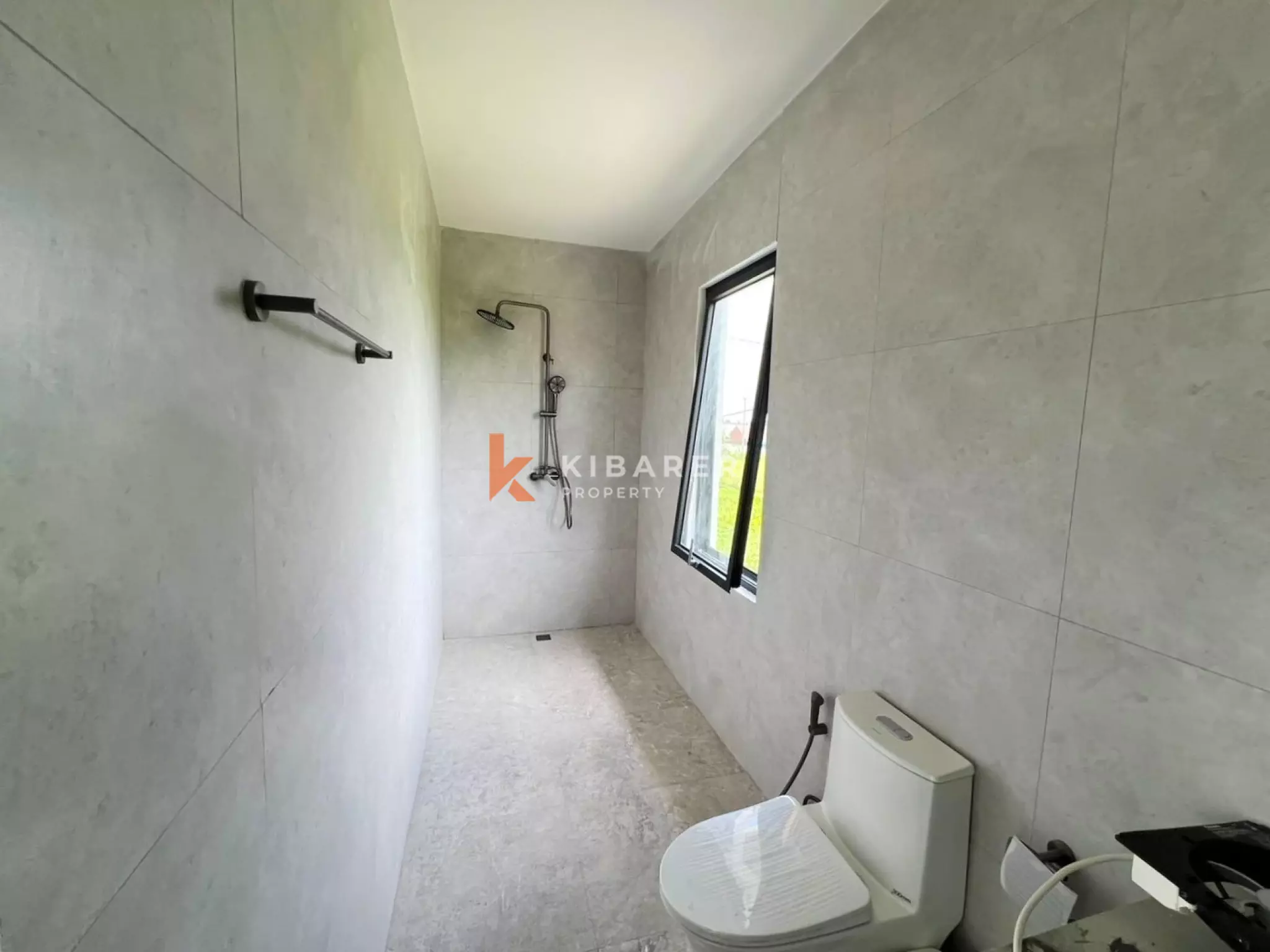 Private Three Bedroom Modern Villa Overlooking Ricefields & Mountains View in Ubud