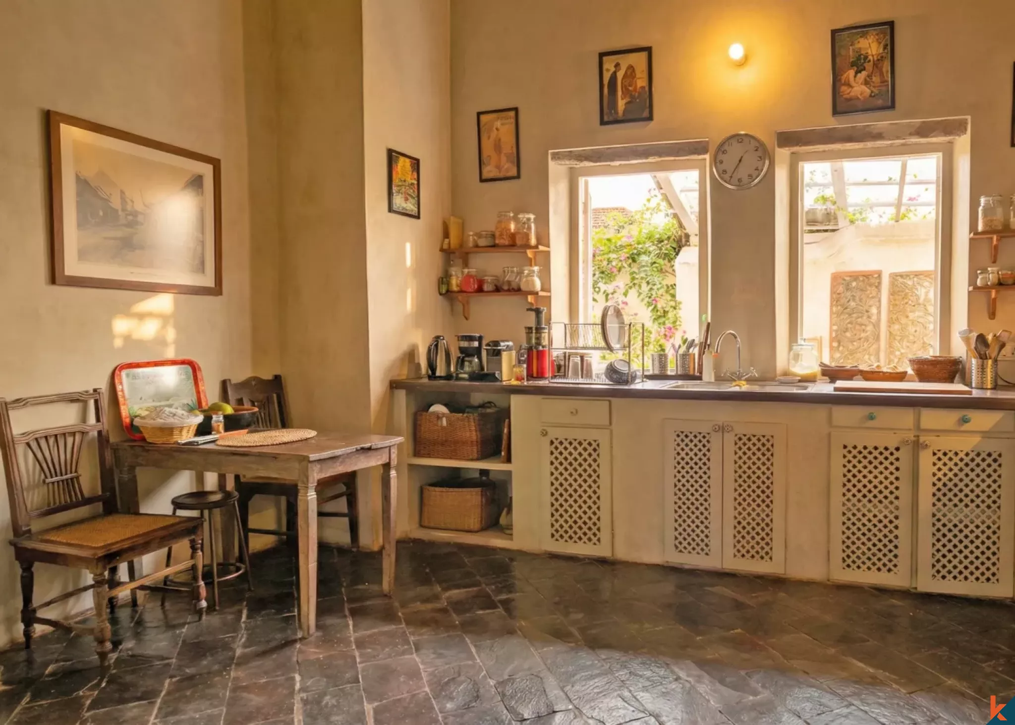 Élégante villa de quatre chambres à coucher en location à Umalas, quartier privilégié