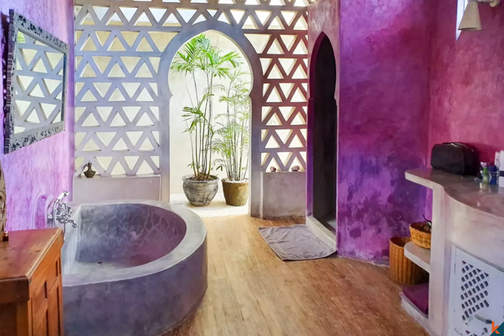 Élégante villa de quatre chambres à coucher en location à Umalas, quartier privilégié