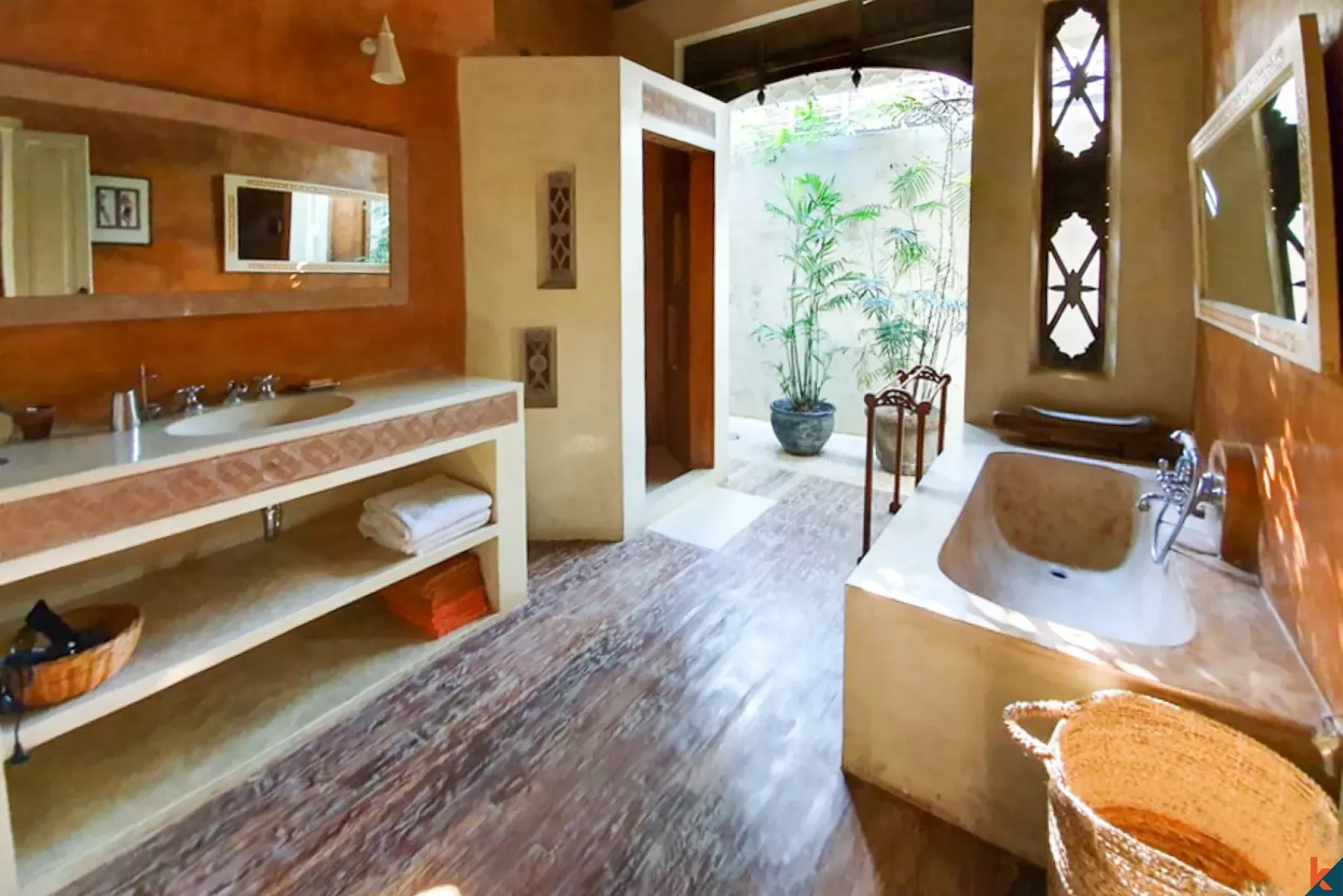 Élégante villa de quatre chambres à coucher en location à Umalas, quartier privilégié