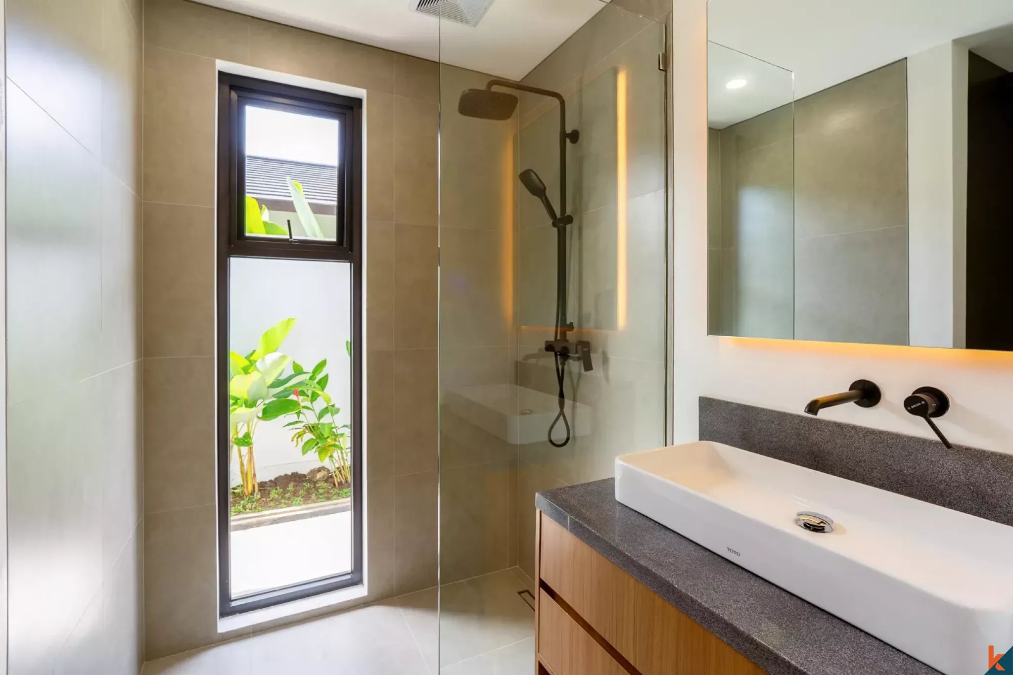 Superbe villa de deux chambres à louer avec un design balinais moderne à Ubud