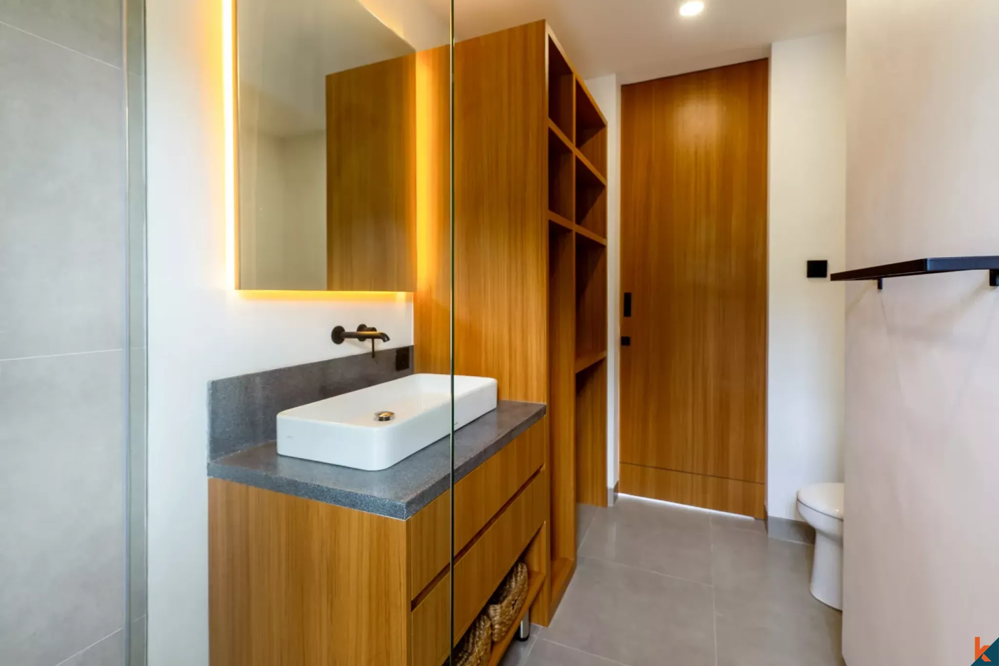 Superbe villa de deux chambres à louer avec un design balinais moderne à Ubud