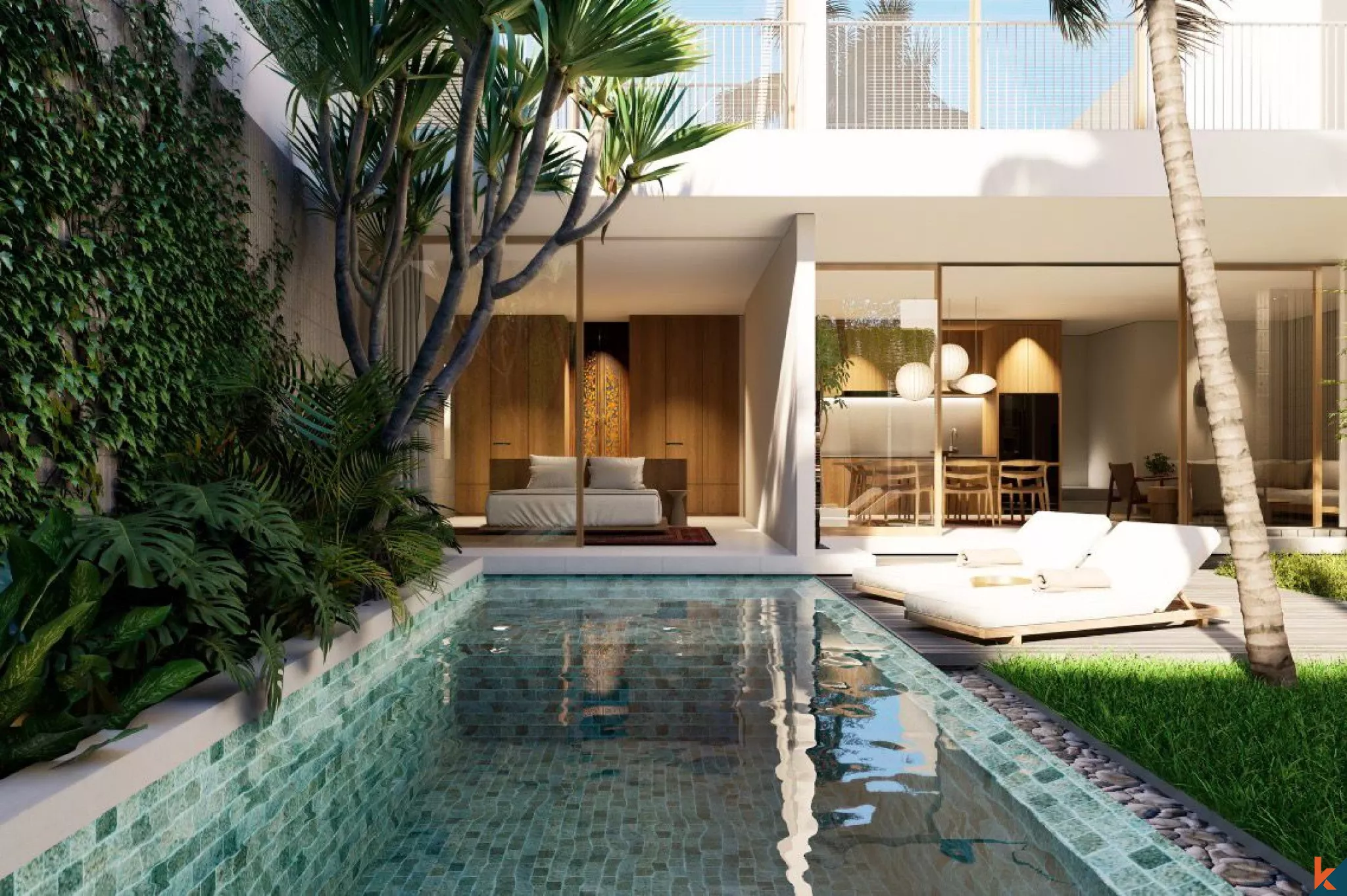 Upcoming Modern Tropical 3-Bedroom Villa Oasis in Berawa