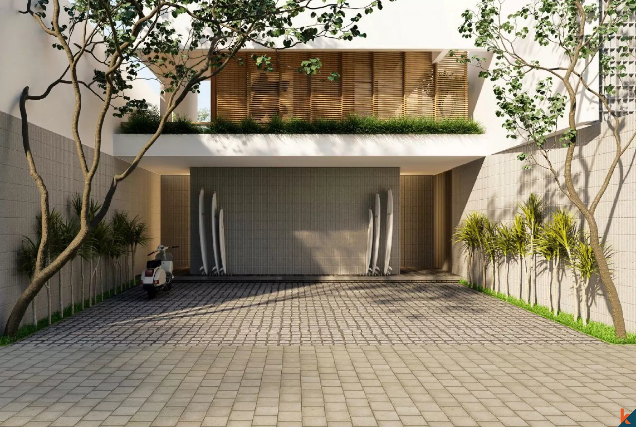 Upcoming Modern Tropical 3-Bedroom Villa Oasis in Berawa