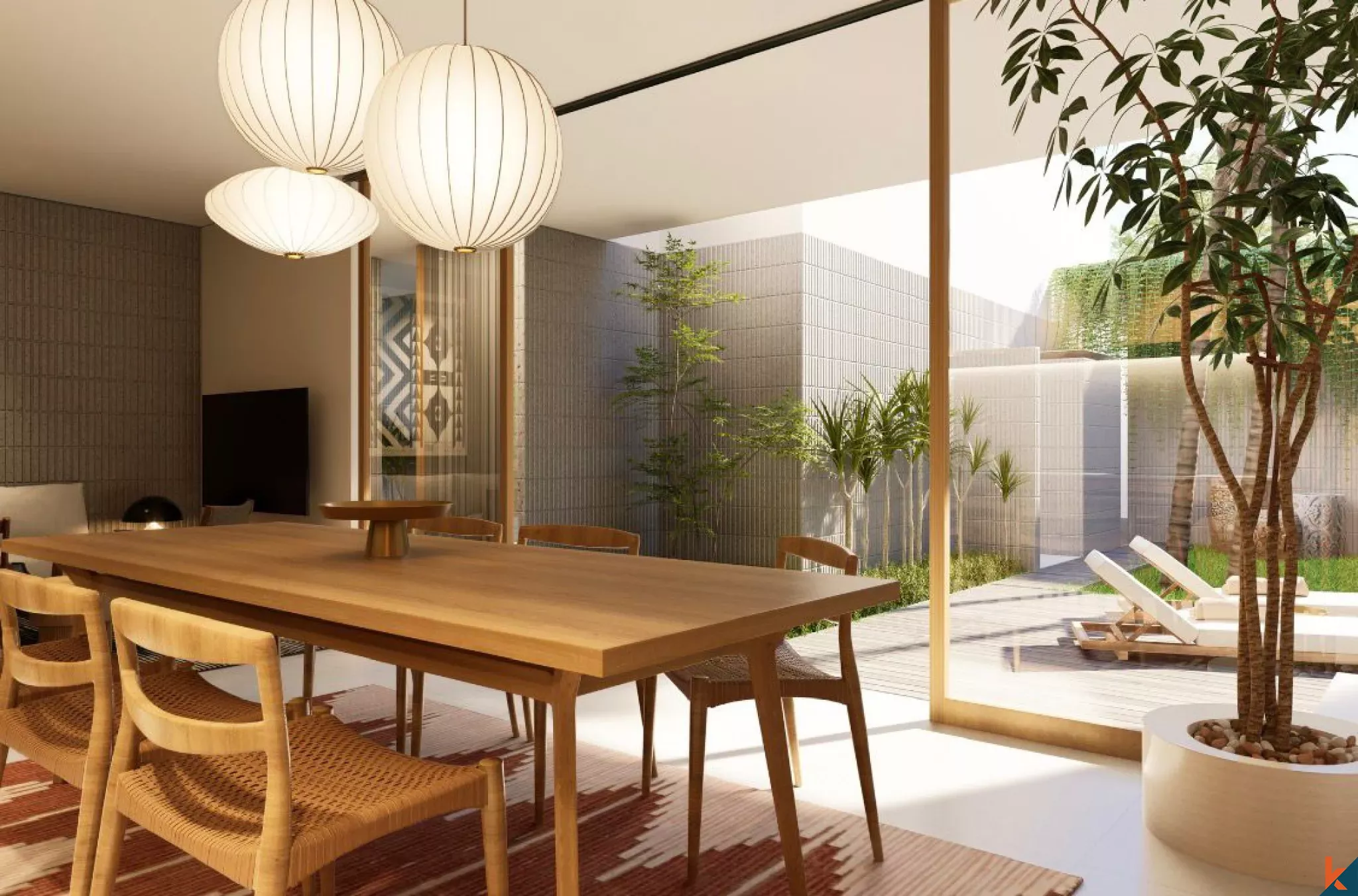 Upcoming Modern Tropical 3-Bedroom Villa Oasis in Berawa