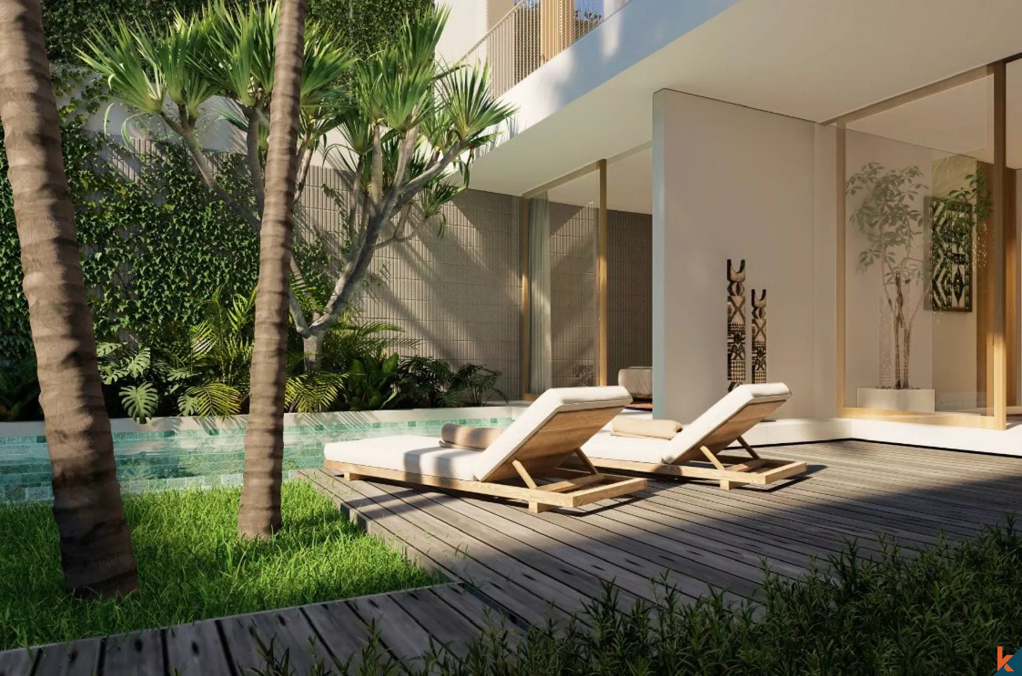 Upcoming Modern Tropical 3-Bedroom Villa Oasis in Berawa