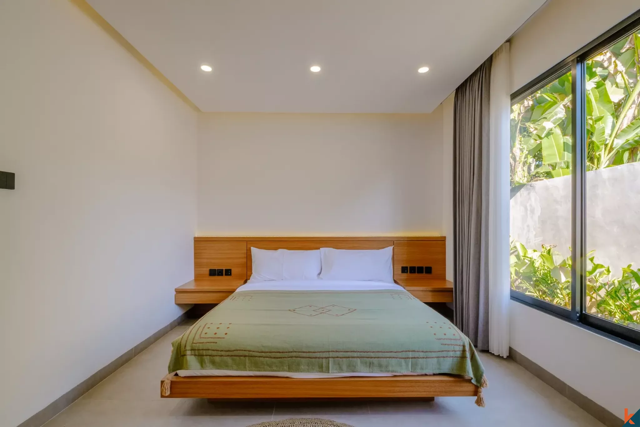 Elegant three bedroom modern balinese villa for lease in Ubud