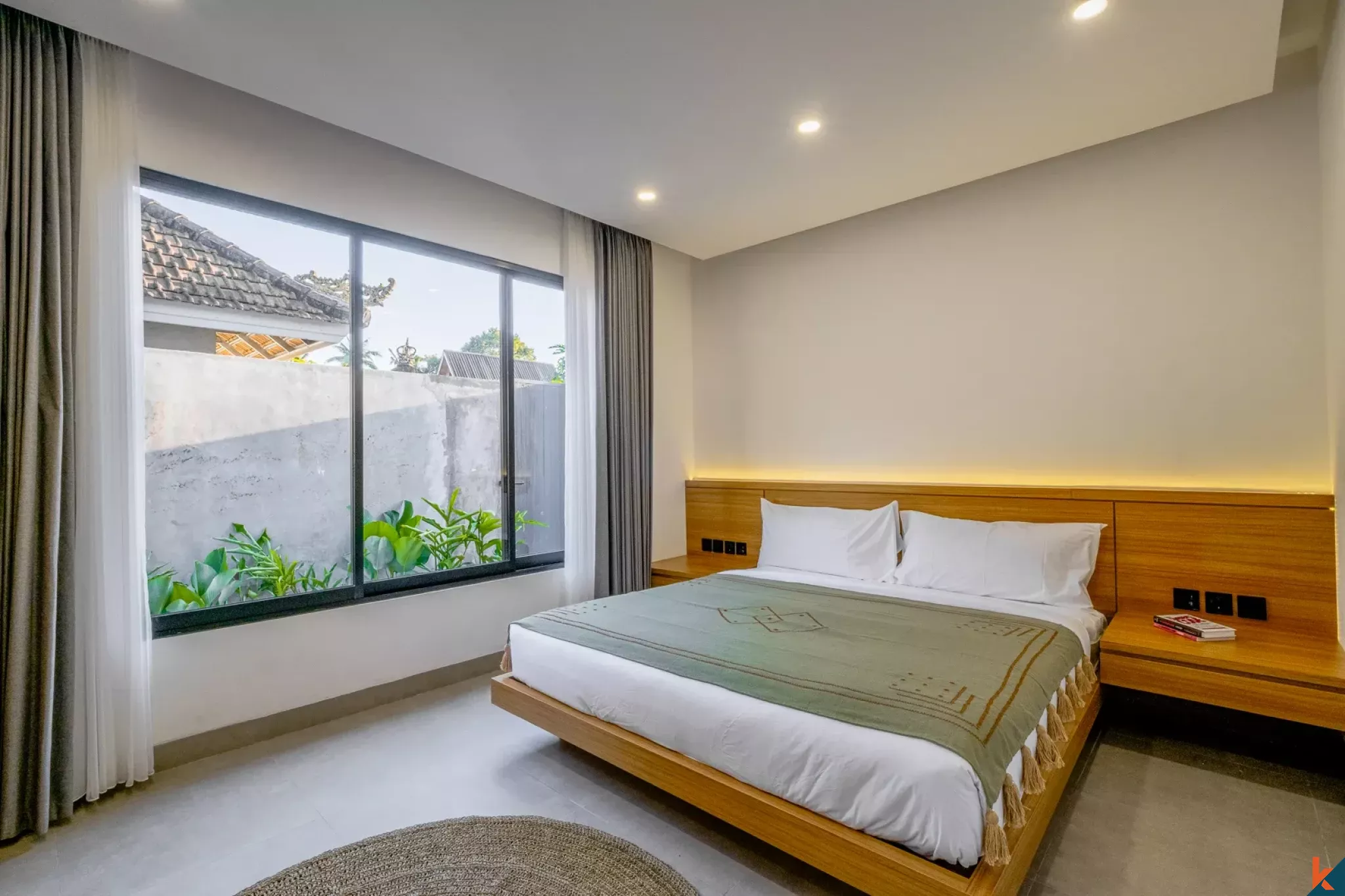 Elegant three bedroom modern balinese villa for lease in Ubud