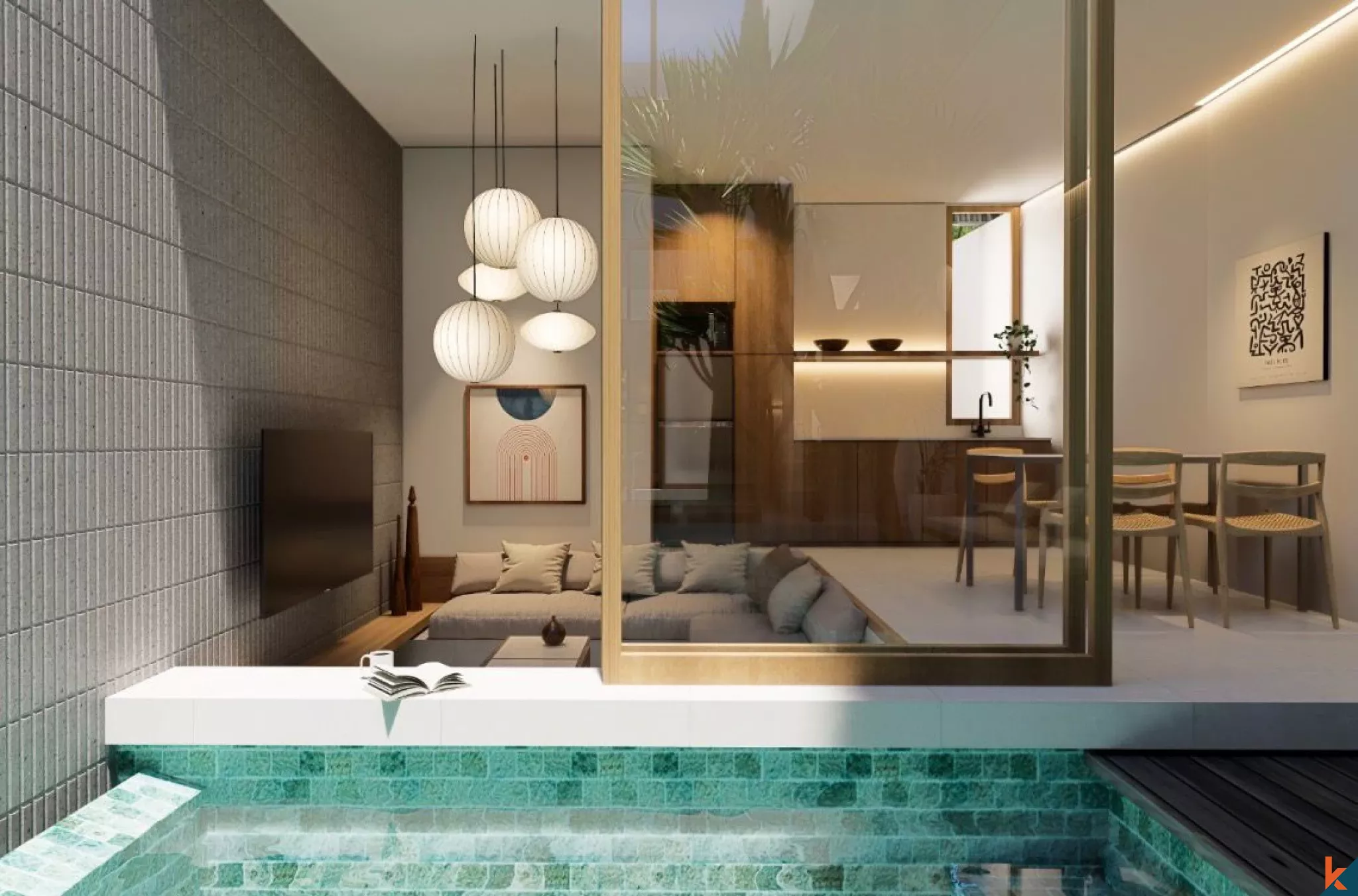 Upcoming Tropical Elegance: 3-Bedroom Villa with Private Pool in Berawa