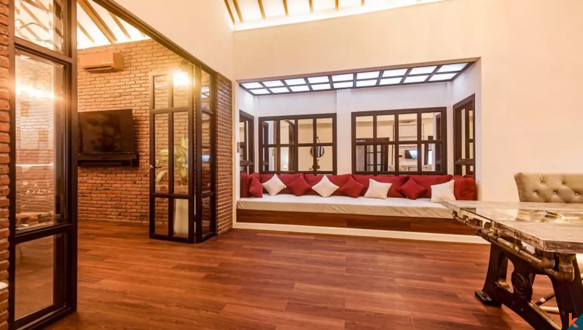 Apartemen Dua Kamar Tidur yang Elegan dengan Sewa Jangka Panjang di Padonan