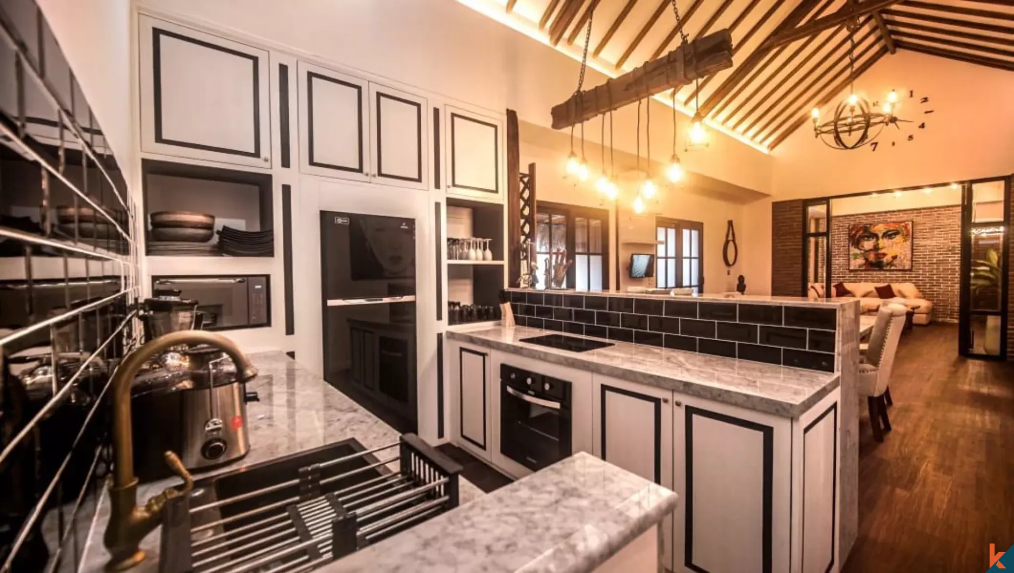 Apartemen Dua Kamar Tidur yang Elegan dengan Sewa Jangka Panjang di Padonan