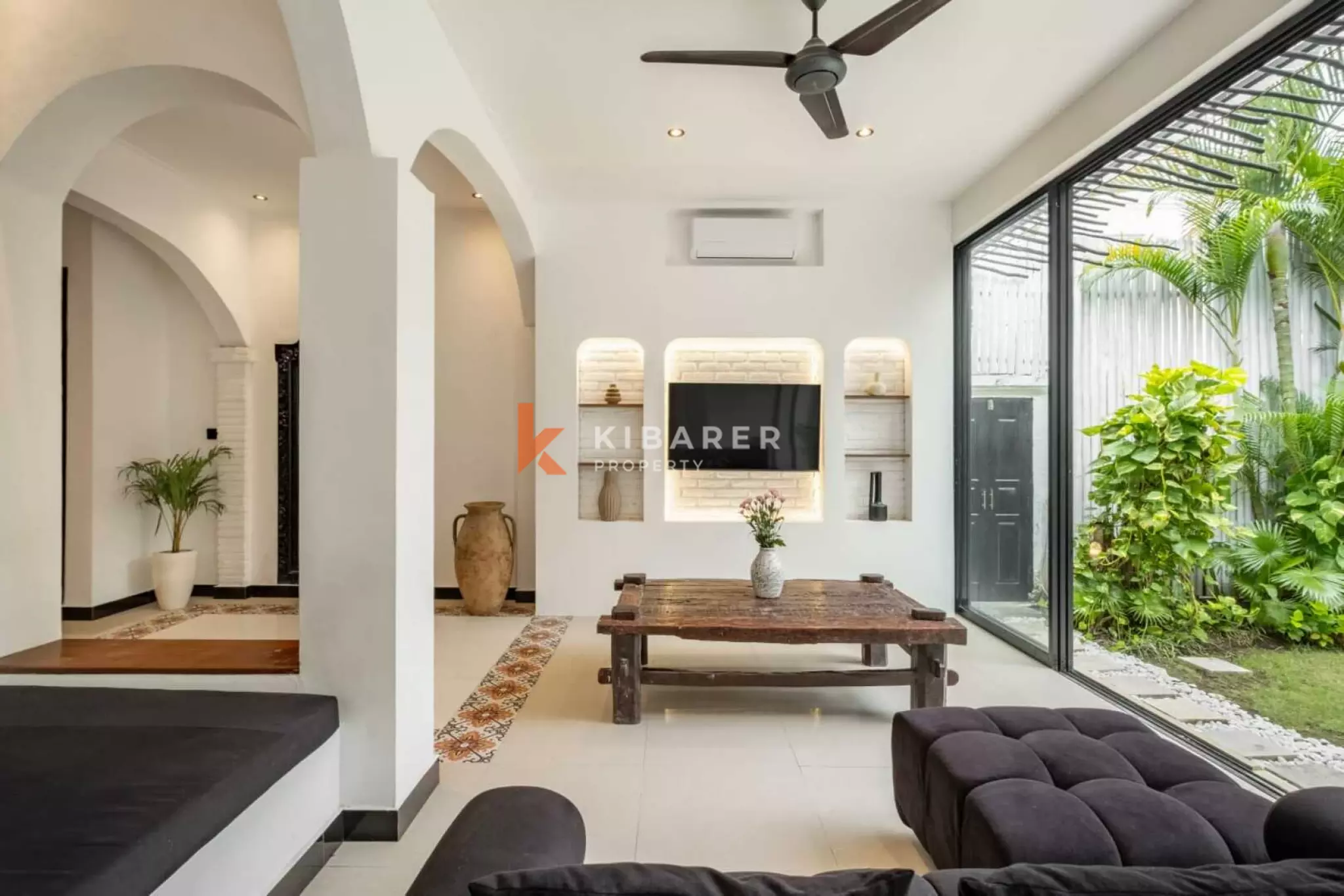 Prime Petitenget Three Bedroom Villa – Enclosed Living, Garden & Gazebo (Minimum 2 Years)