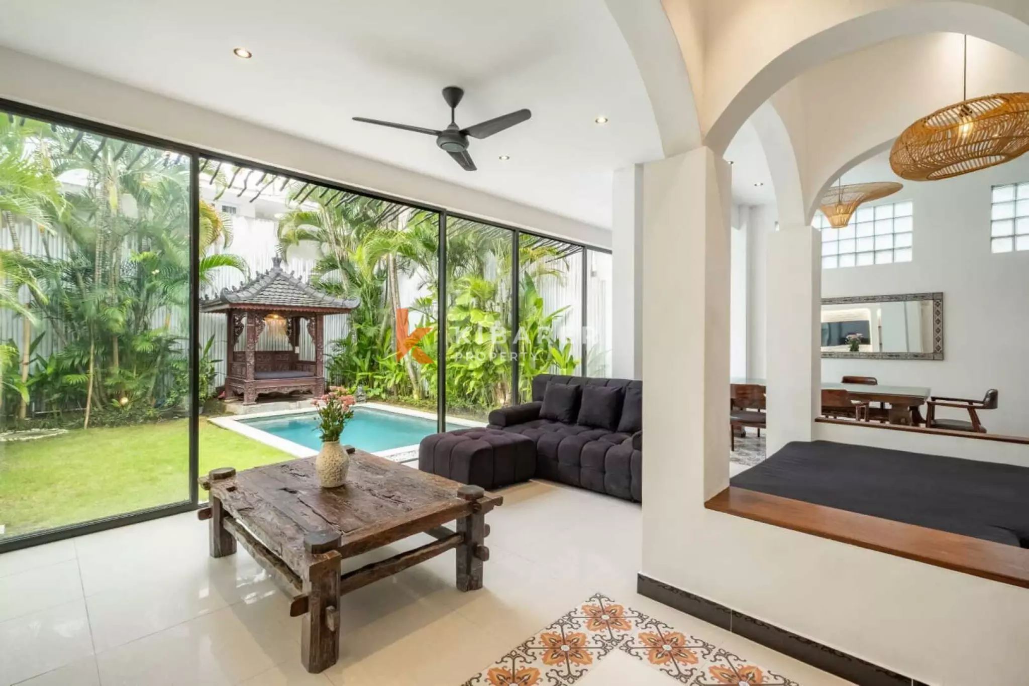 Prime Petitenget Three Bedroom Villa – Enclosed Living, Garden & Gazebo (Minimum 2 Years)