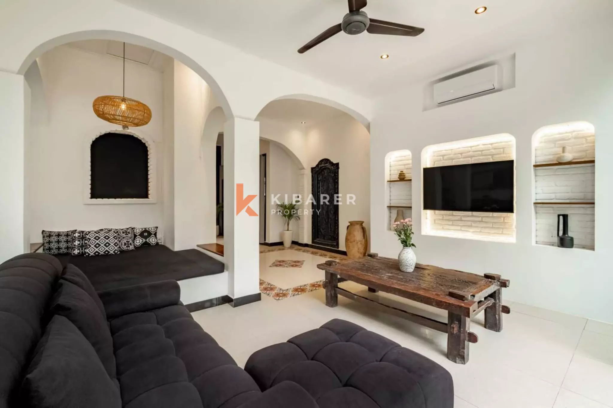 Prime Petitenget Three Bedroom Villa – Enclosed Living, Garden & Gazebo (Minimum 2 Years)