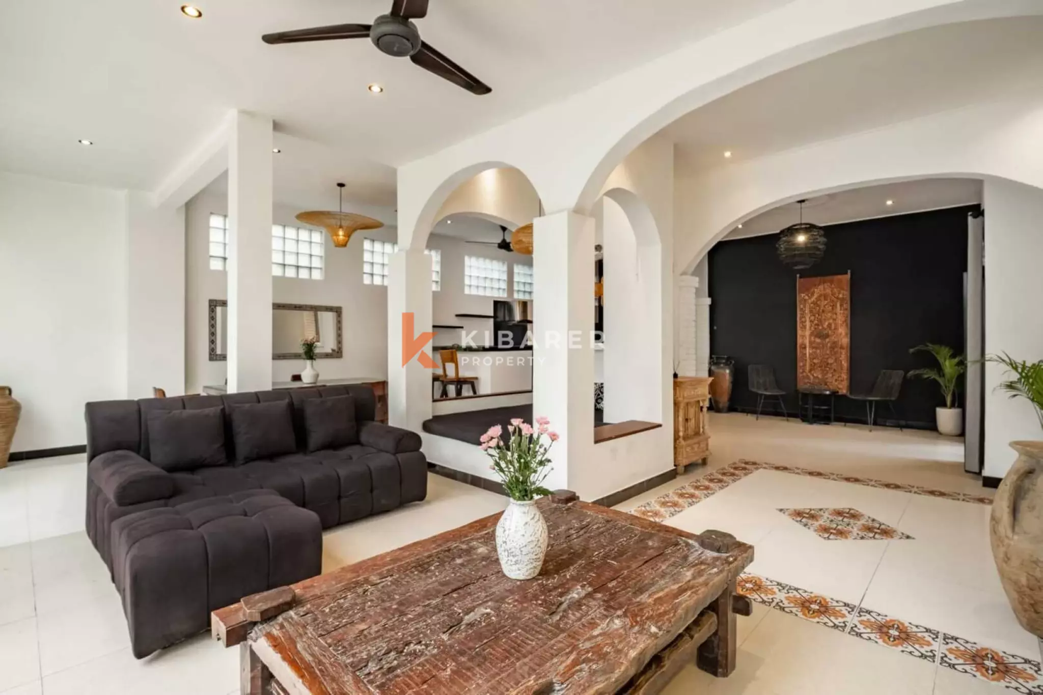 Prime Petitenget Three Bedroom Villa – Enclosed Living, Garden & Gazebo (Minimum 2 Years)