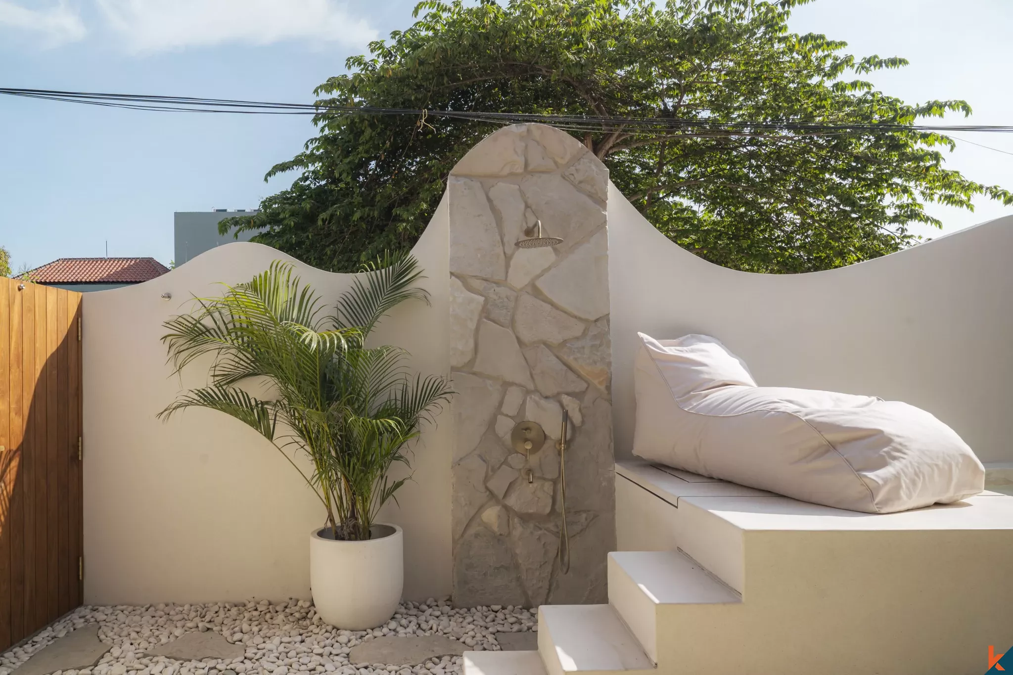 Vila Mediterania 2 Kamar Tidur yang Tenang di Tibubeneng