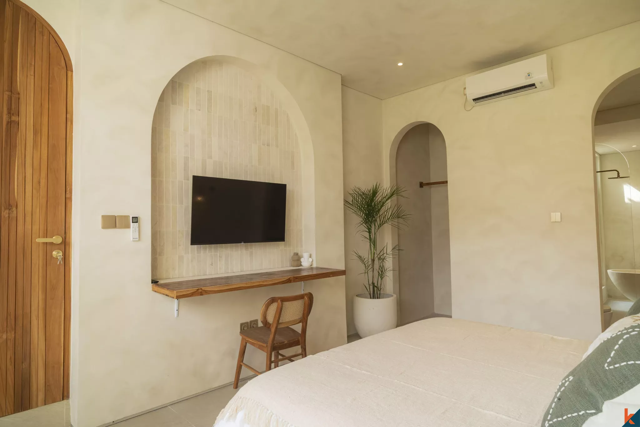 Vila Mediterania 2 Kamar Tidur yang Tenang di Tibubeneng