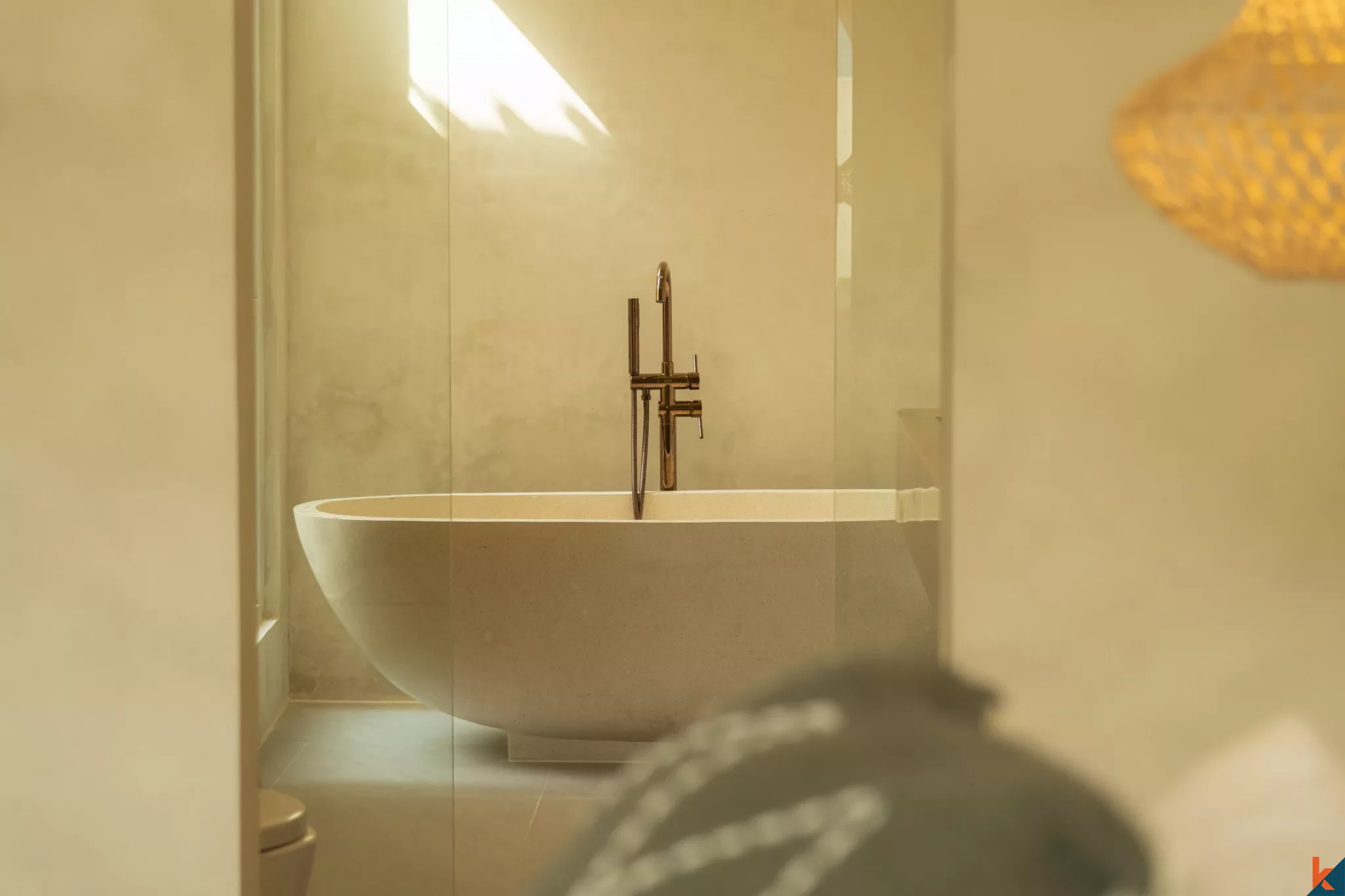 Vila Mediterania 2 Kamar Tidur yang Tenang di Tibubeneng