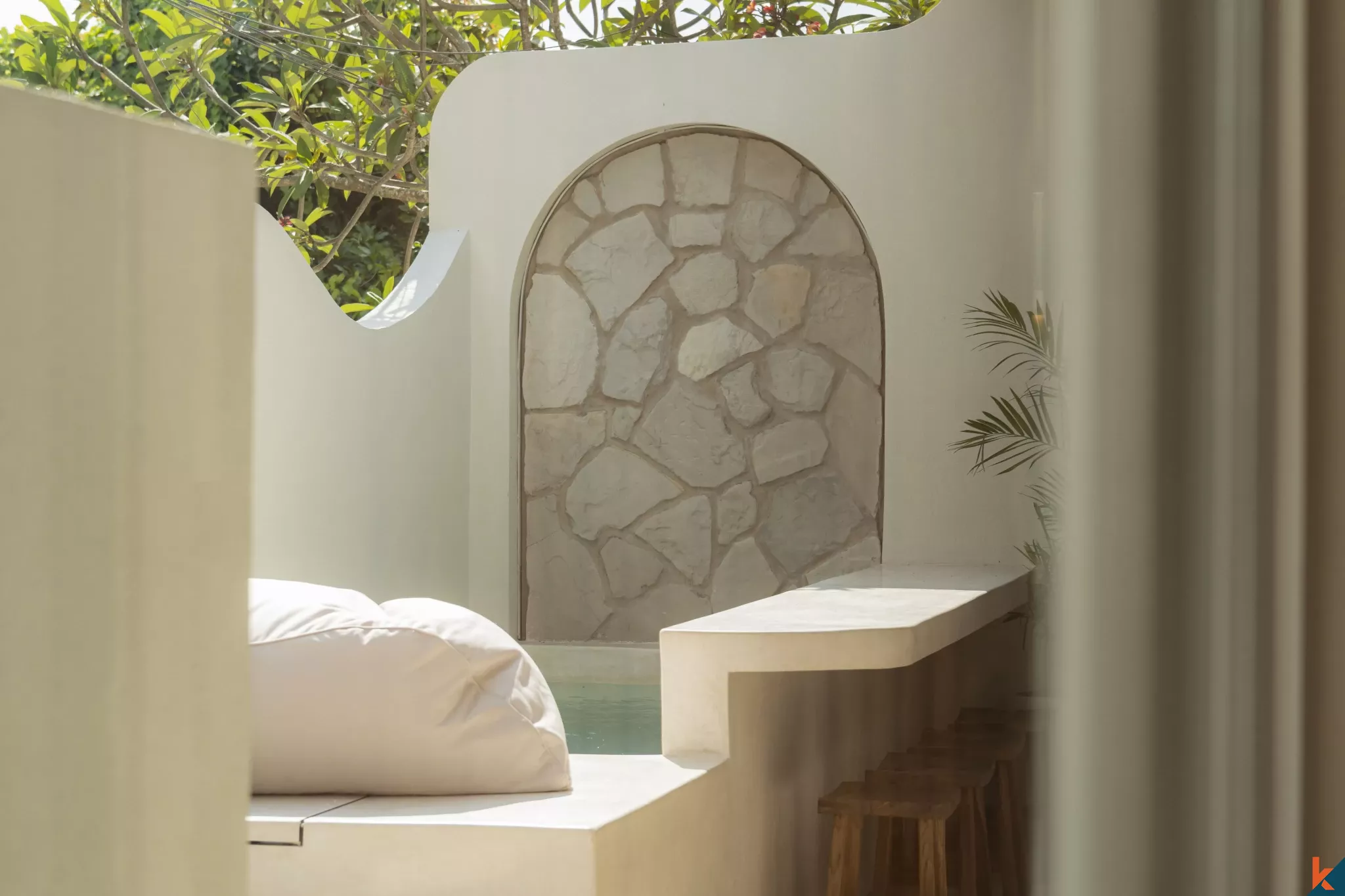 Vila Mediterania 2 Kamar Tidur yang Tenang di Tibubeneng