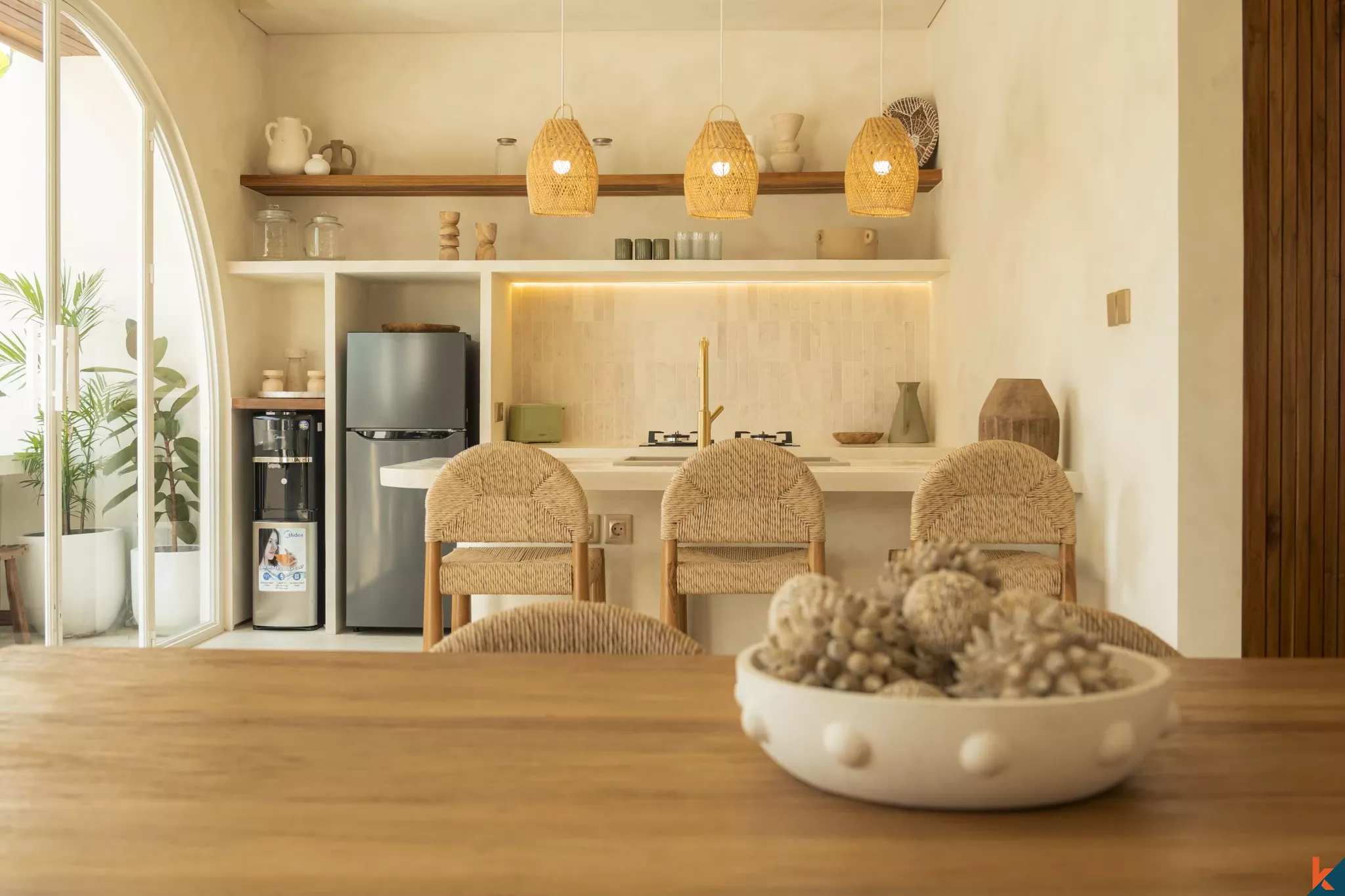 Vila Mediterania 2 Kamar Tidur yang Tenang di Tibubeneng