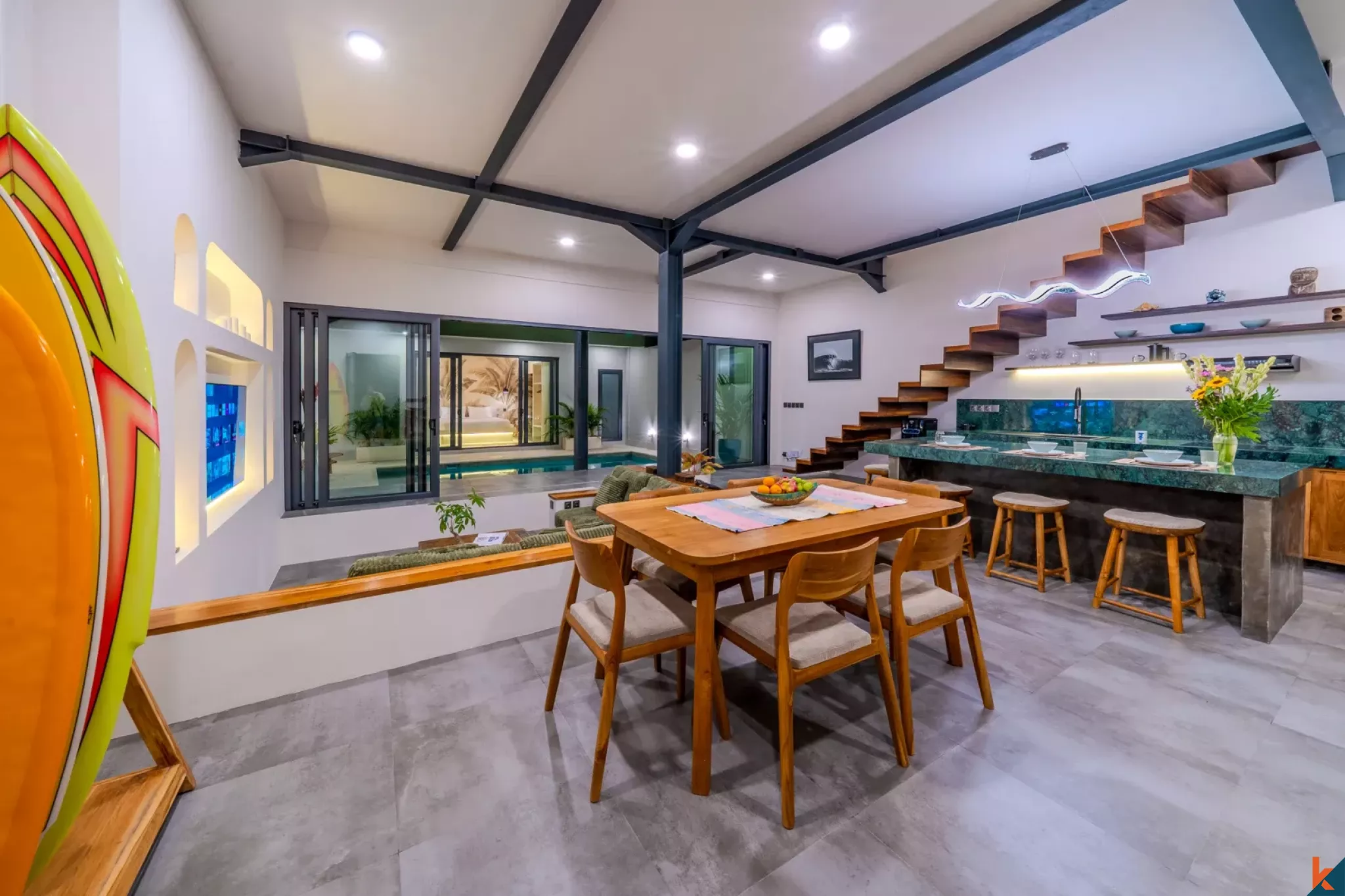 Brand New Freehold Three Bedroom Stylish Property in Ungasan