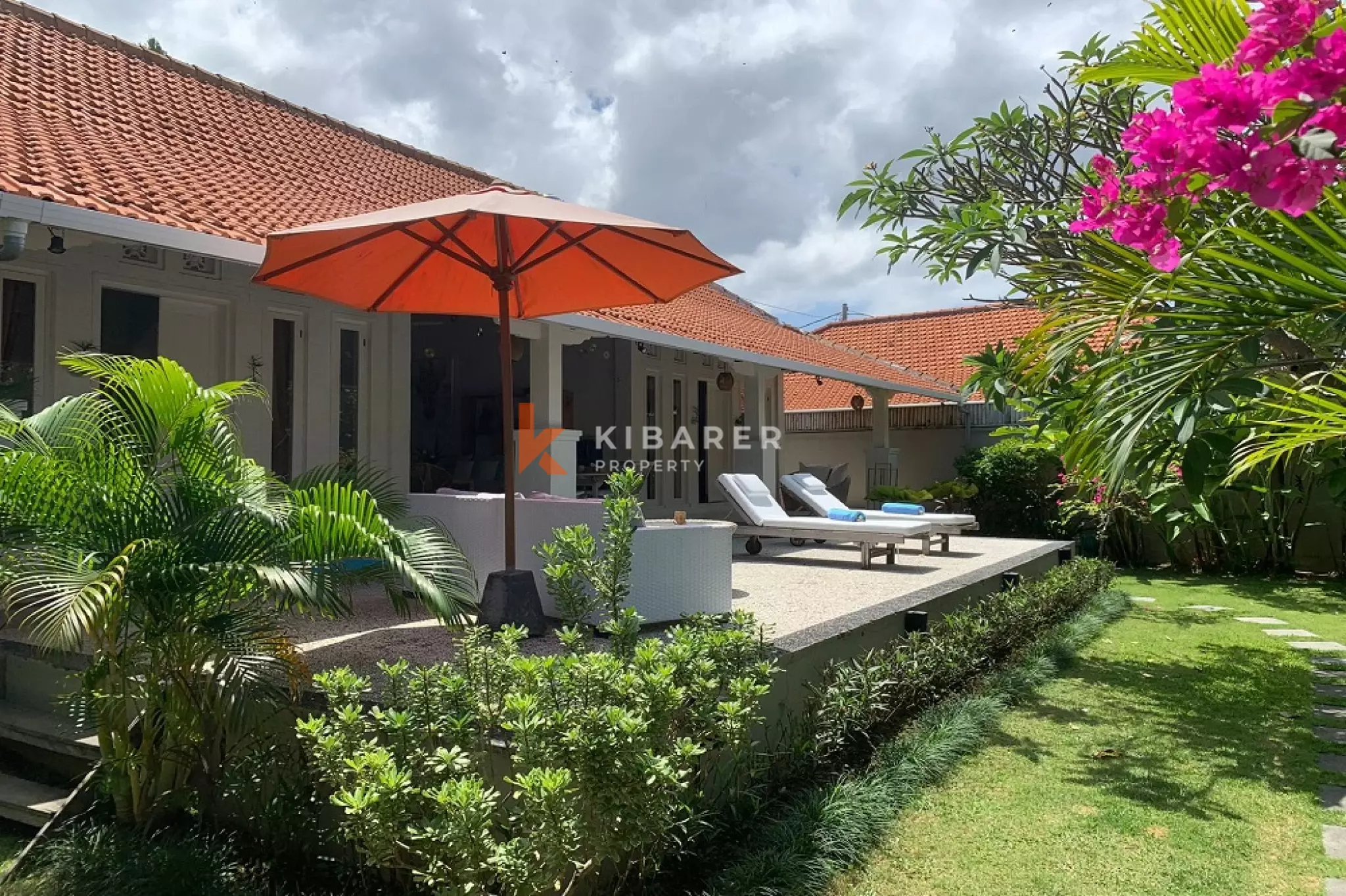 Serene Garden Two-Bedrooms with Open Living and Pool in Umalas