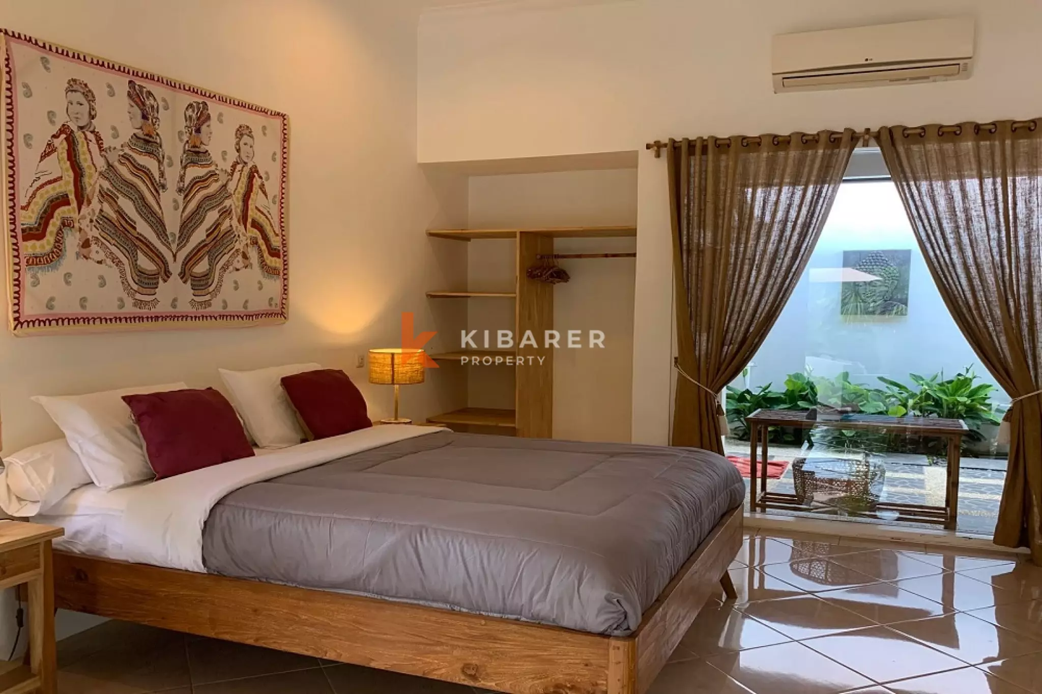 Serene Garden Two-Bedrooms with Open Living and Pool in Umalas