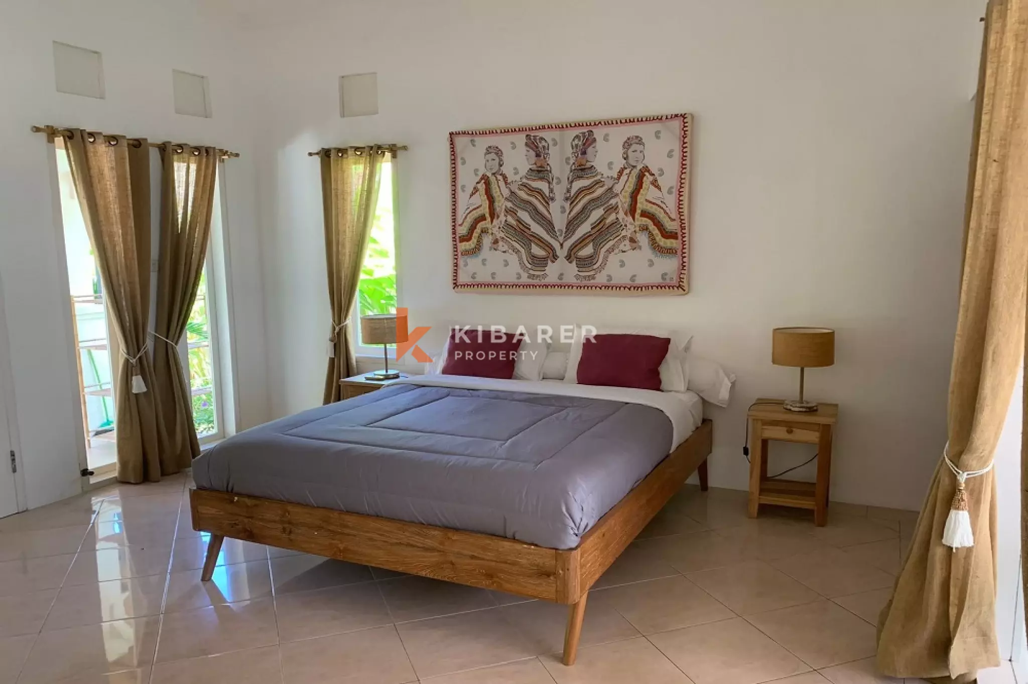 Serene Garden Two-Bedrooms with Open Living and Pool in Umalas