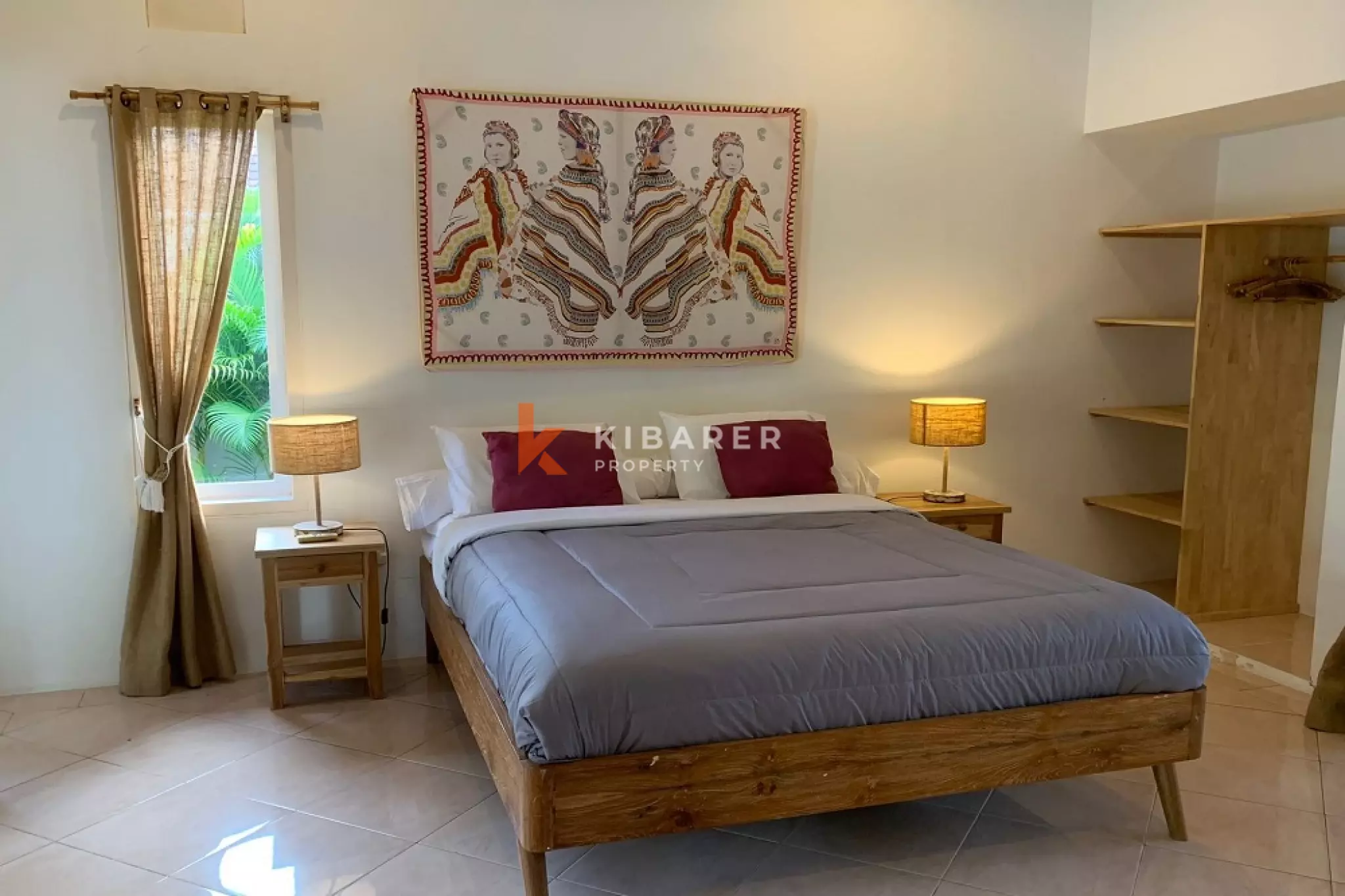 Serene Garden Two-Bedrooms with Open Living and Pool in Umalas