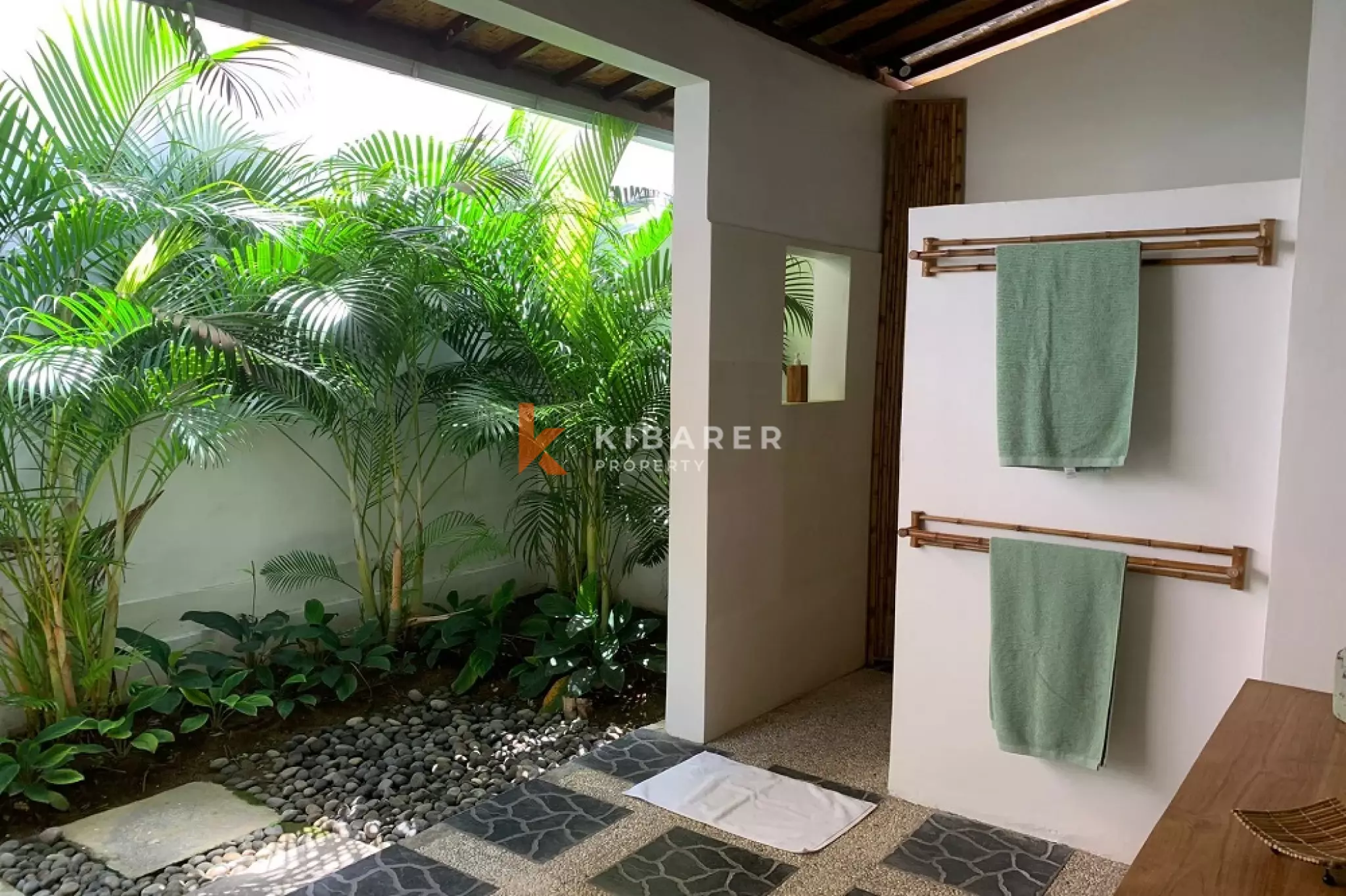 Serene Garden Two-Bedrooms with Open Living and Pool in Umalas