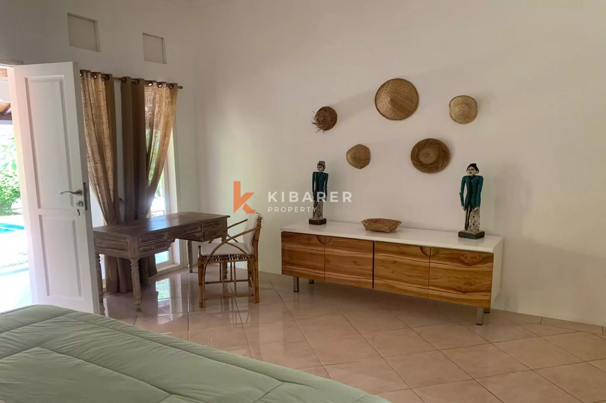 Serene Garden Two-Bedrooms with Open Living and Pool in Umalas