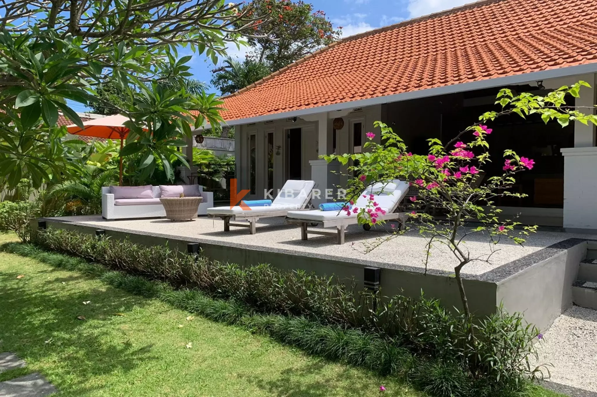 Serene Garden Two-Bedrooms with Open Living and Pool in Umalas