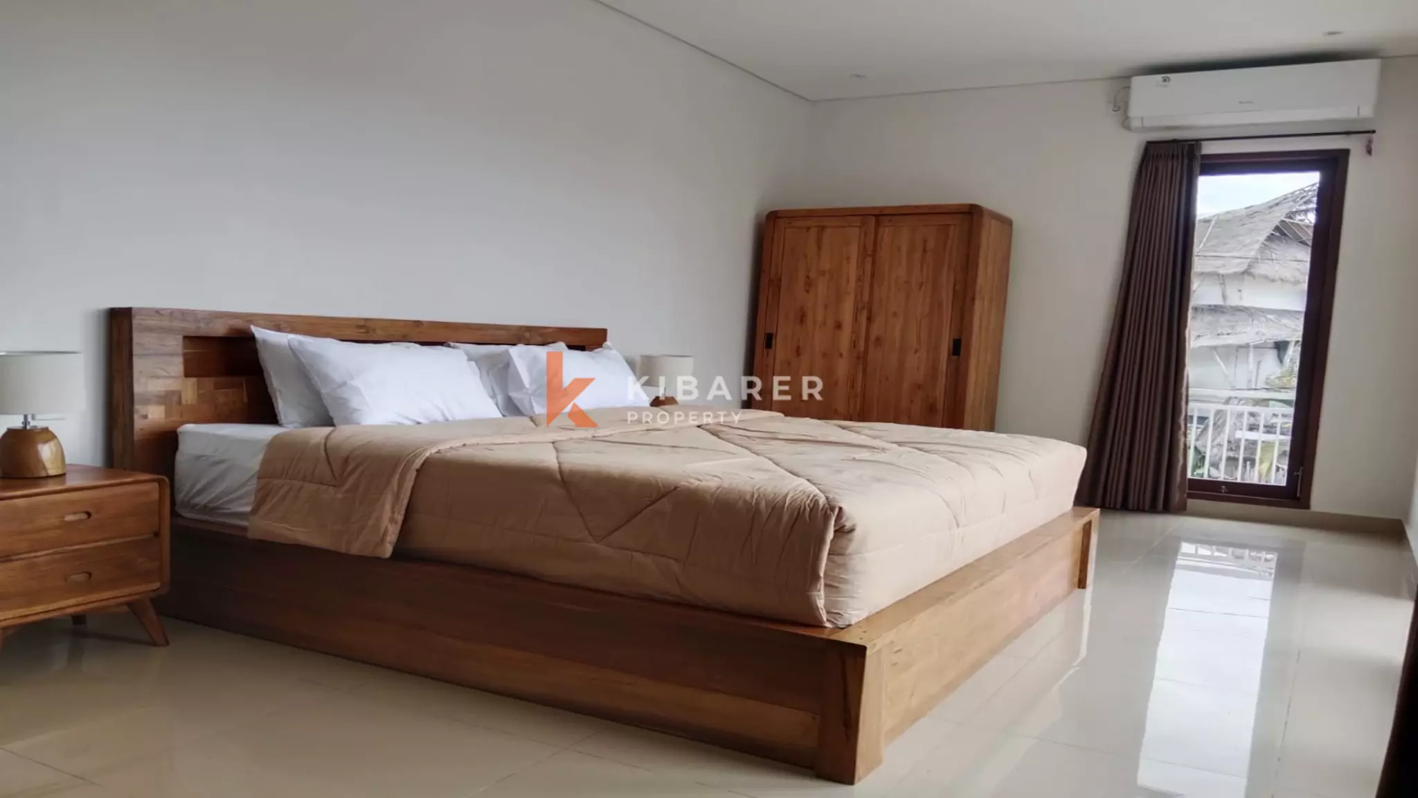 Charmante villa meublée de trois chambres à Padonan